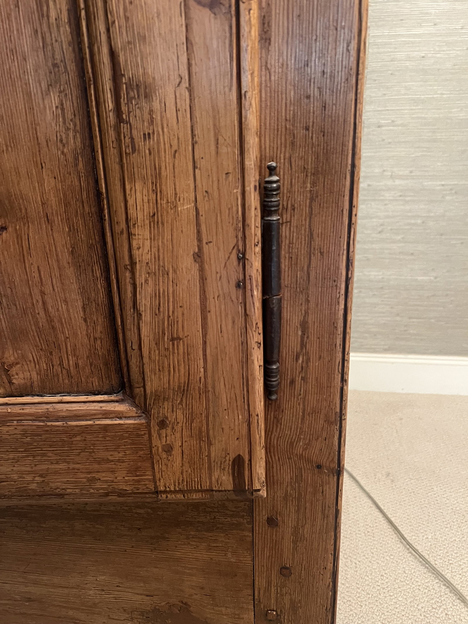 Antique Oak Armoire - 2