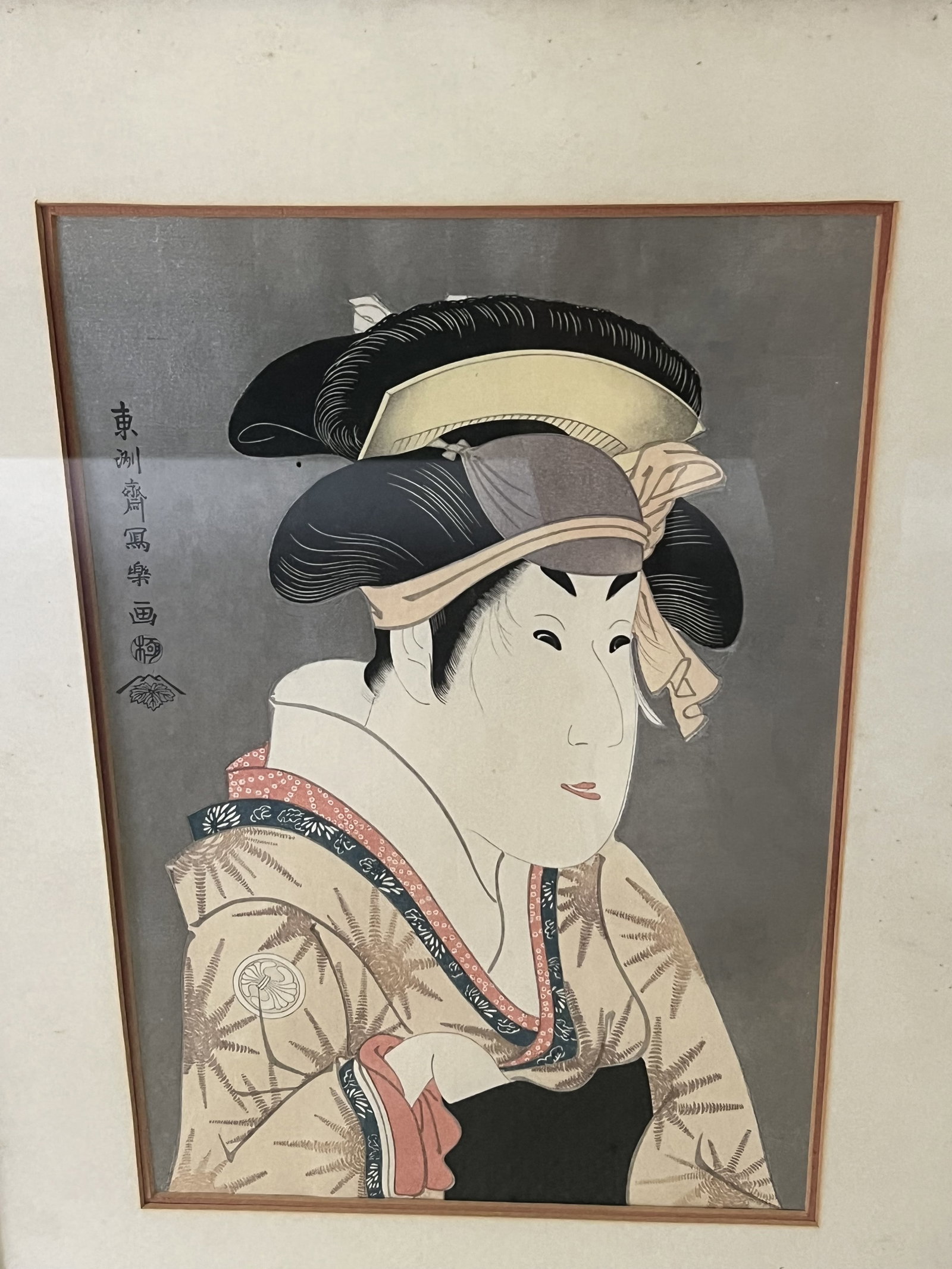 Pair of Japanese Utamaro Prints - 5
