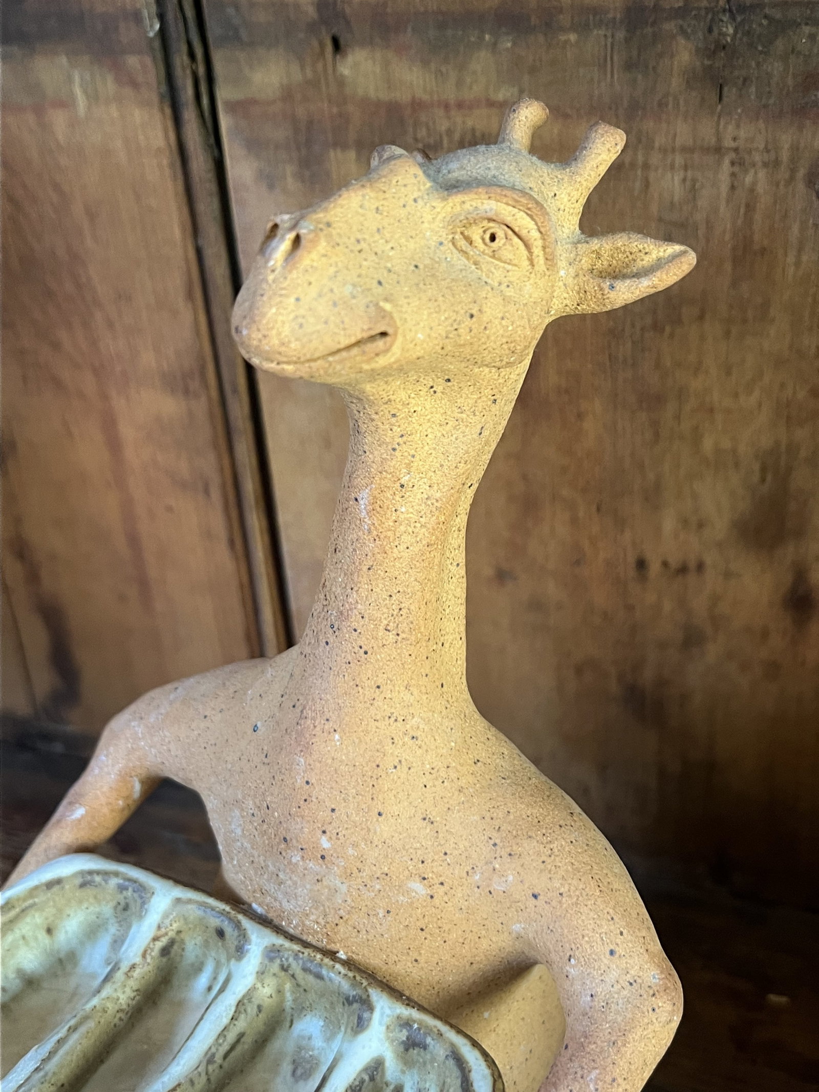 Paschell Studio Pottery Giraffe Soap Dish - 2