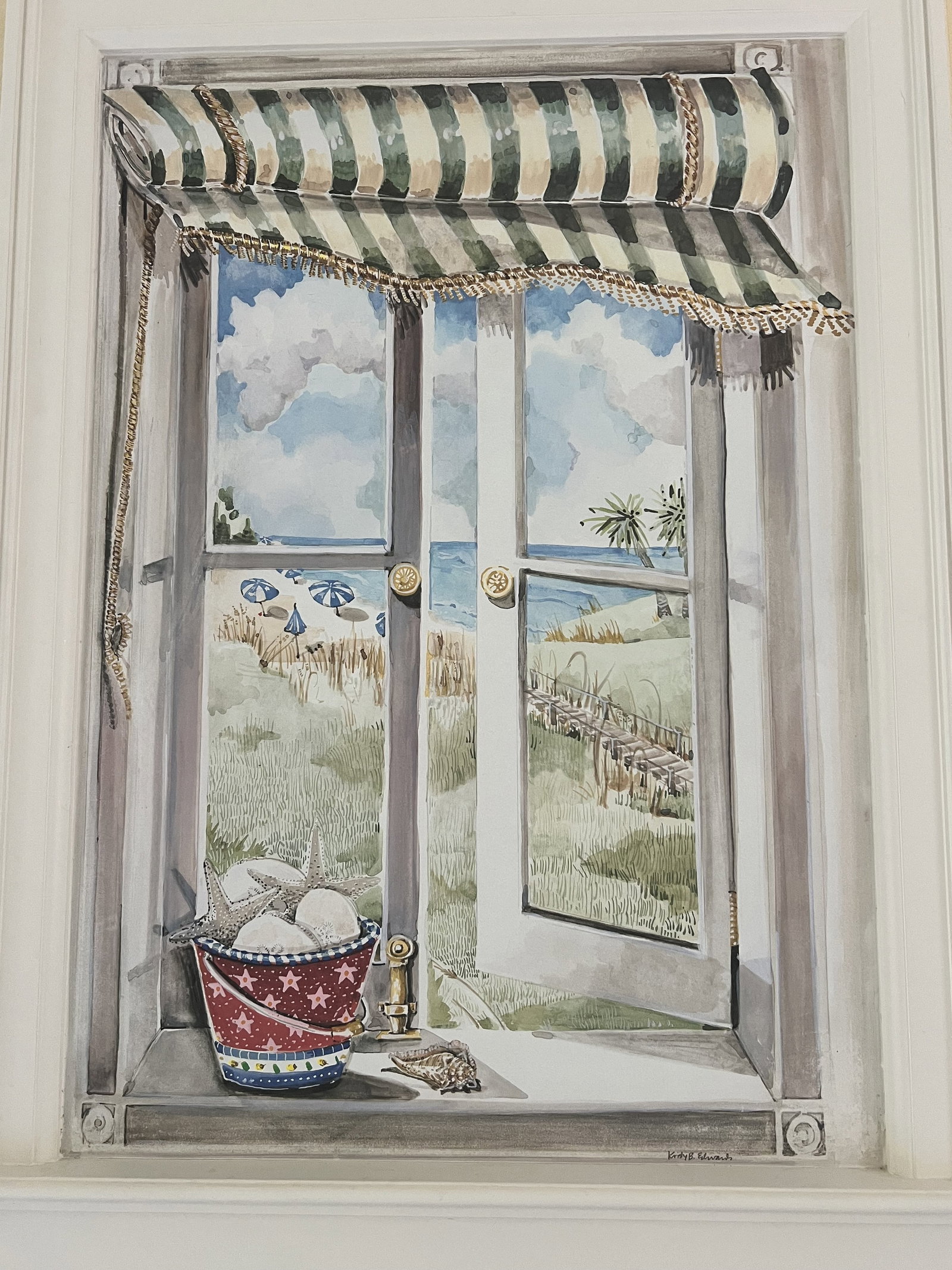 Kristy B Edwards Window on the Beach - 3