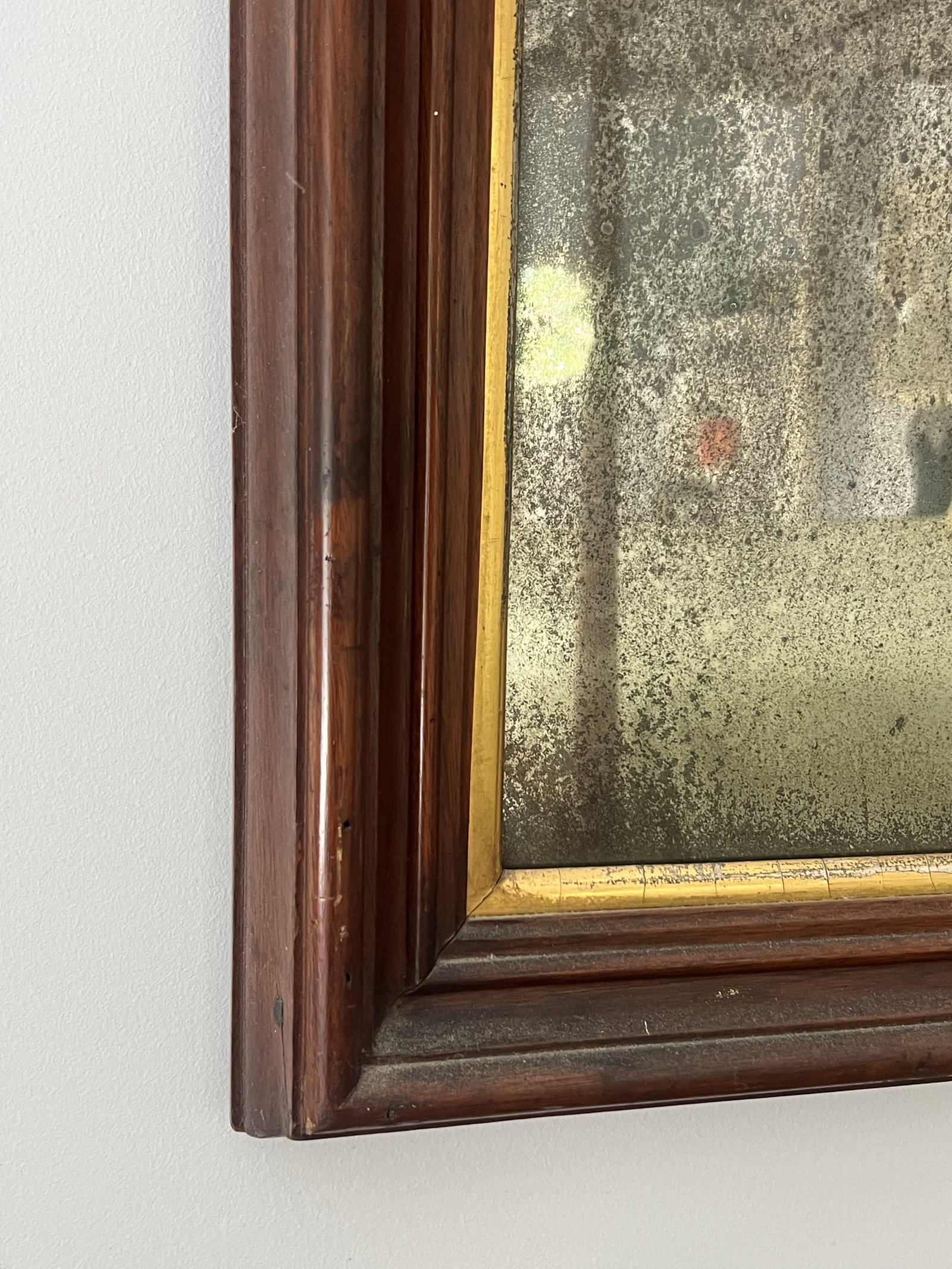 Antique Early American Mirror - 2