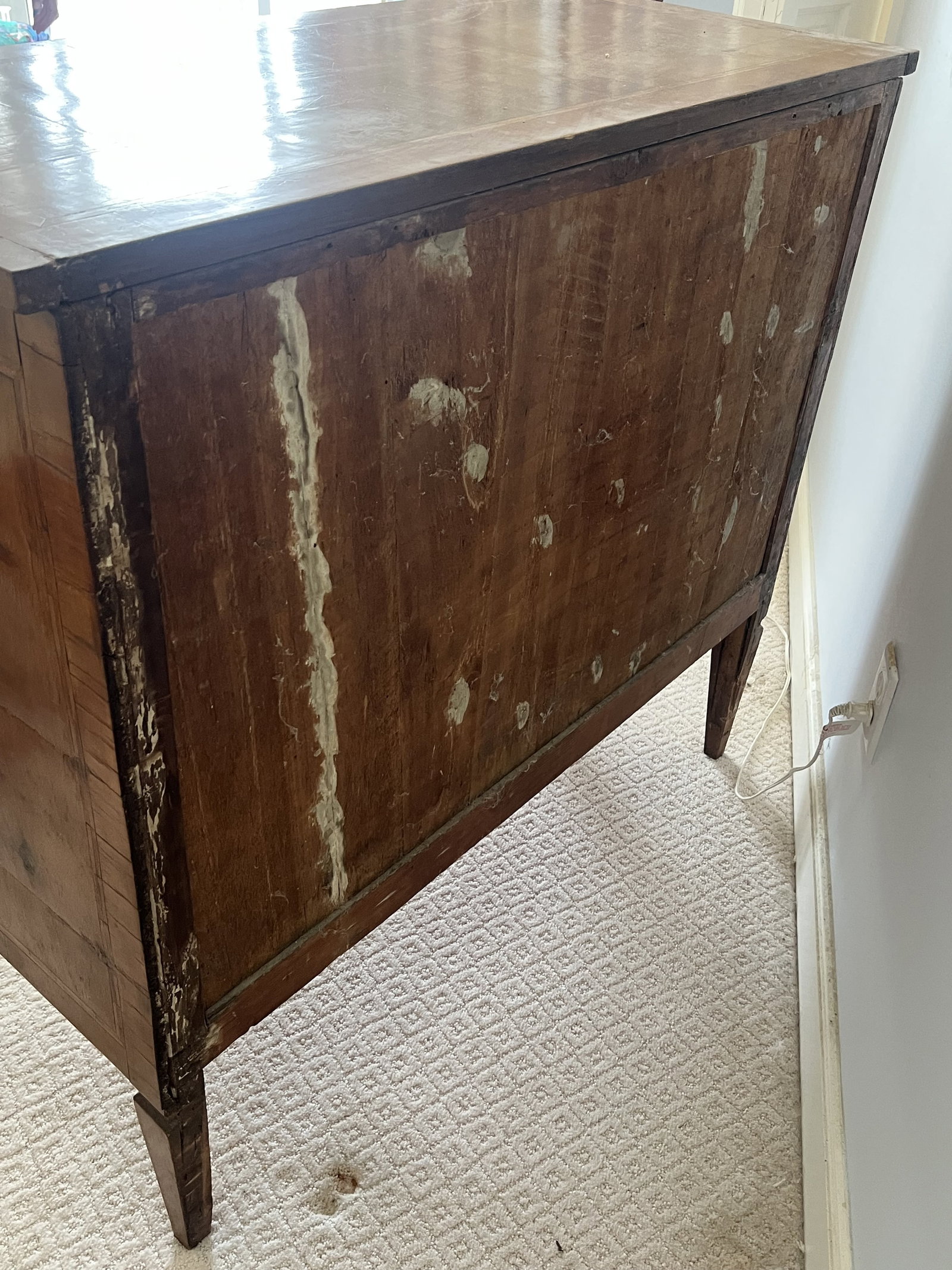 Antique Three Drawer Dresser - 11