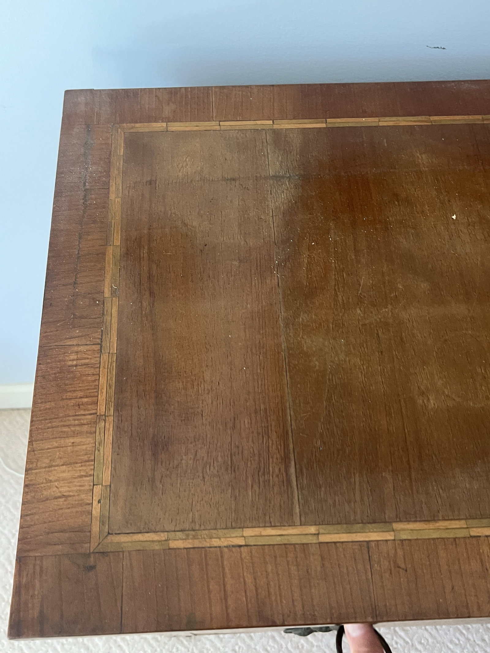 Antique Three Drawer Dresser - 6