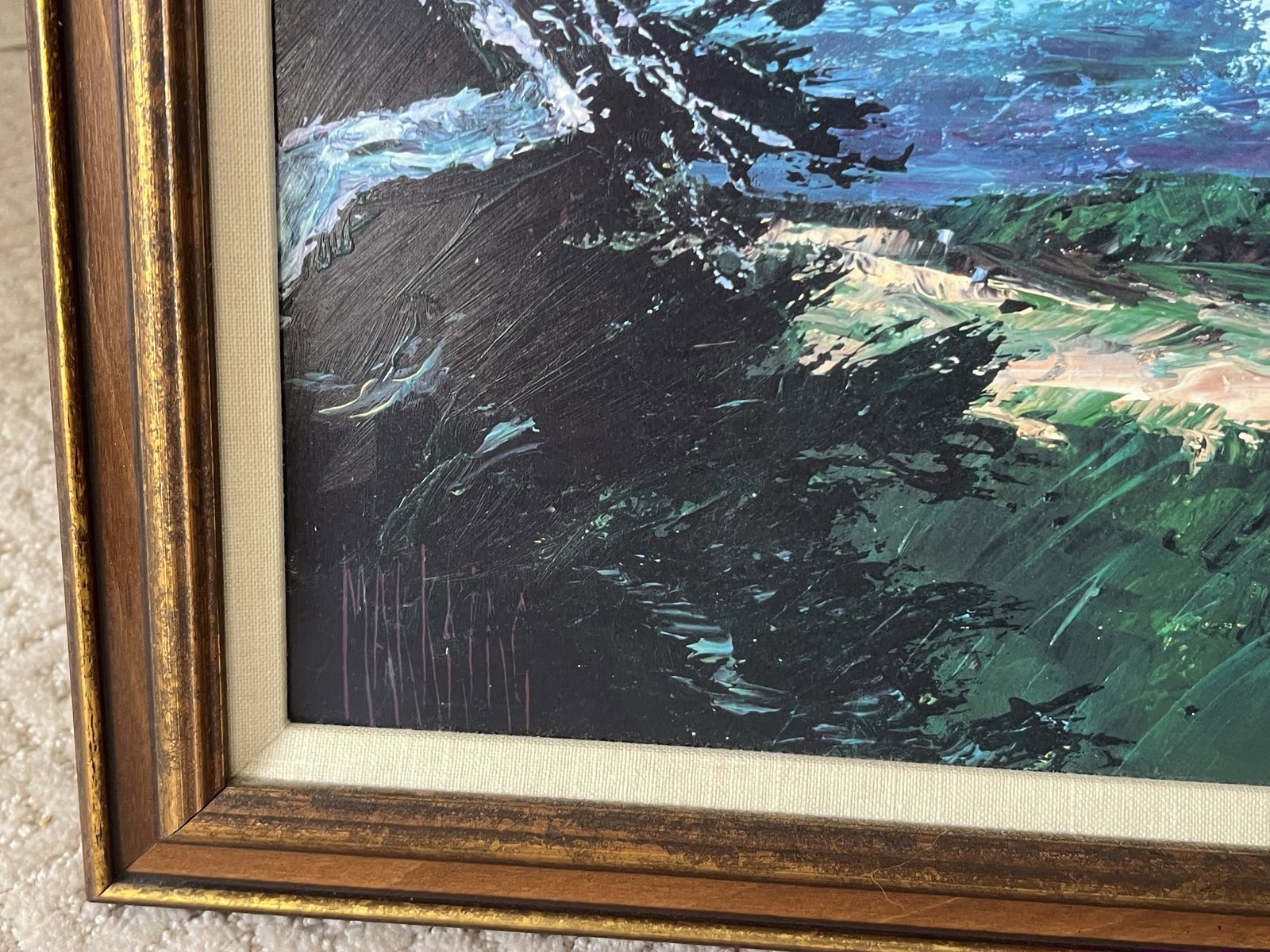 Mark King Serigraph Print - 2