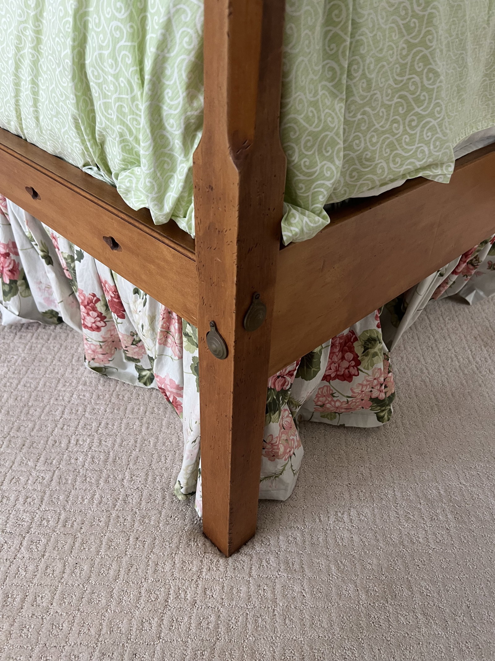King Size Four Post Canopy Bed - 6