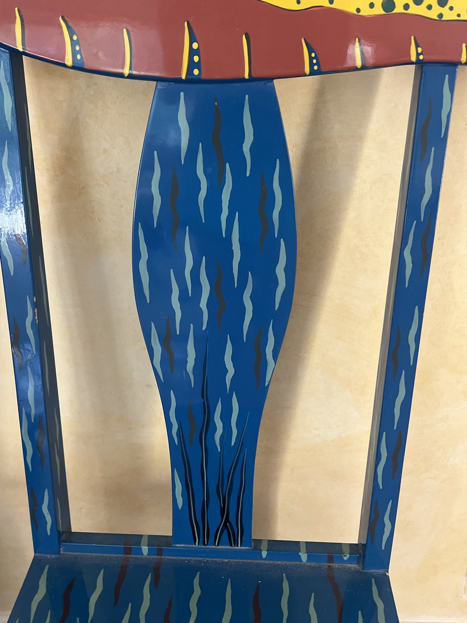Pair of Painted Fish Chairs - 3