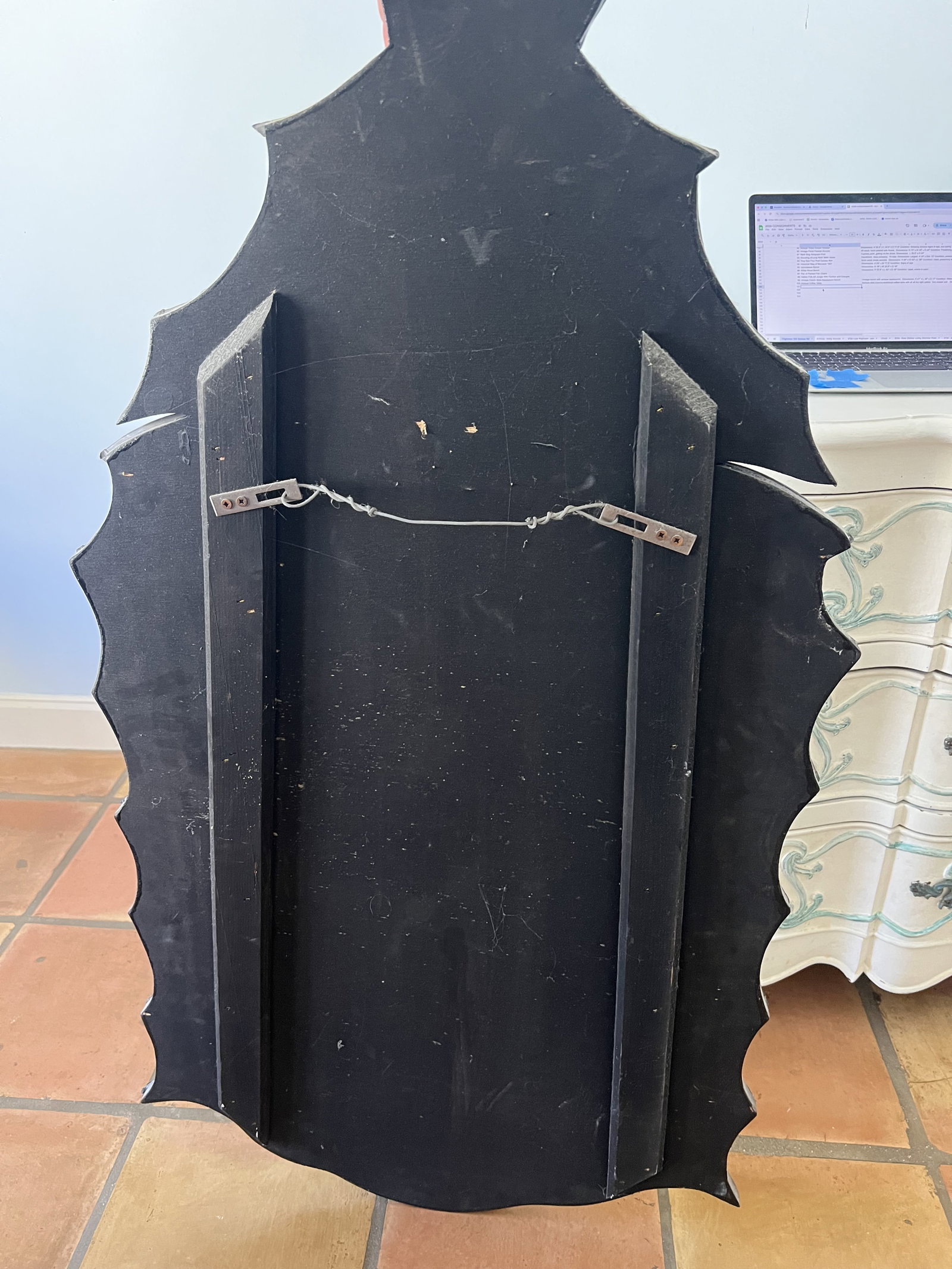 Antique Leaded Mirror Venetian - 11