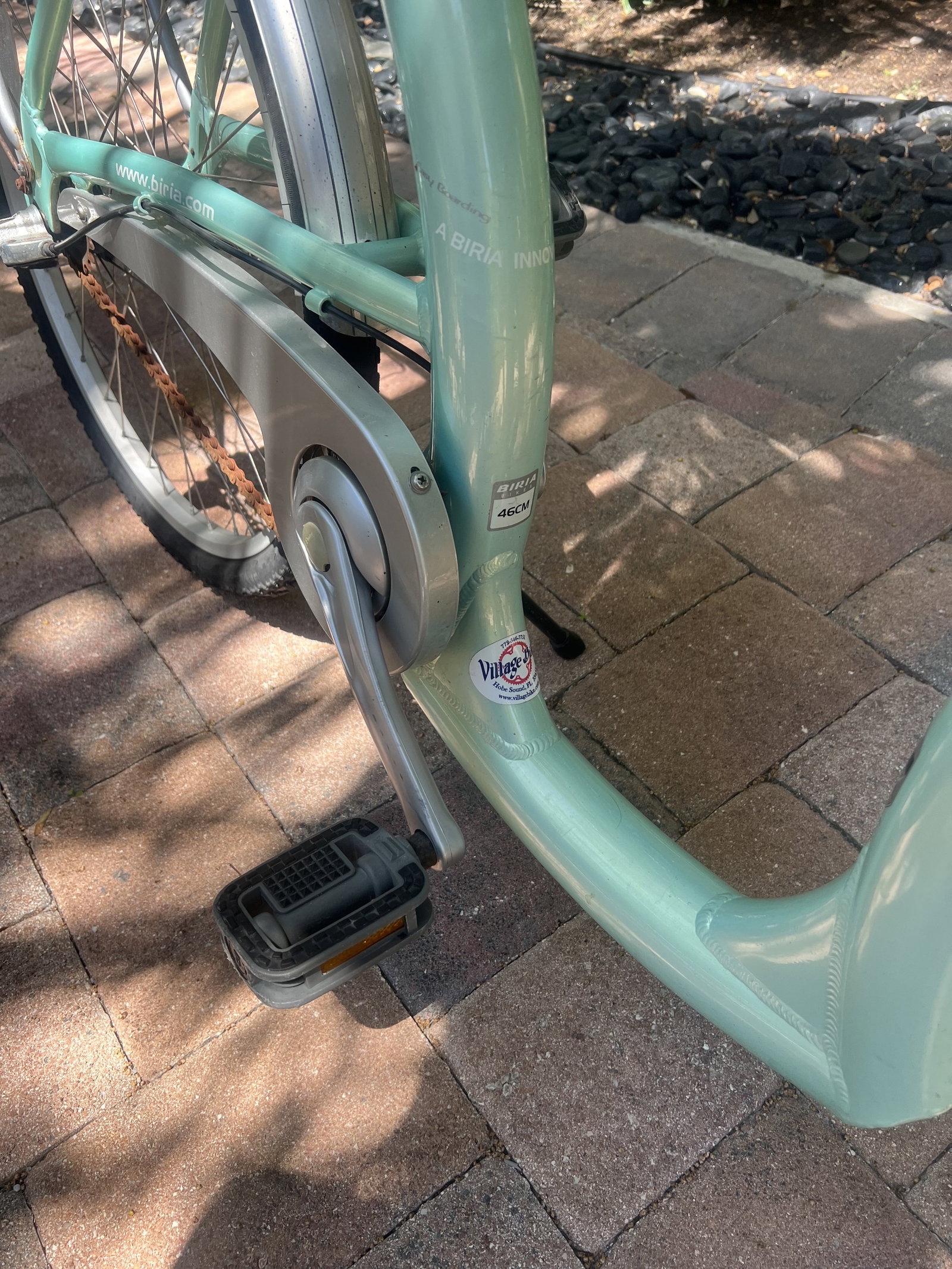 Biria Easy Boarding Bicycle Green - 3