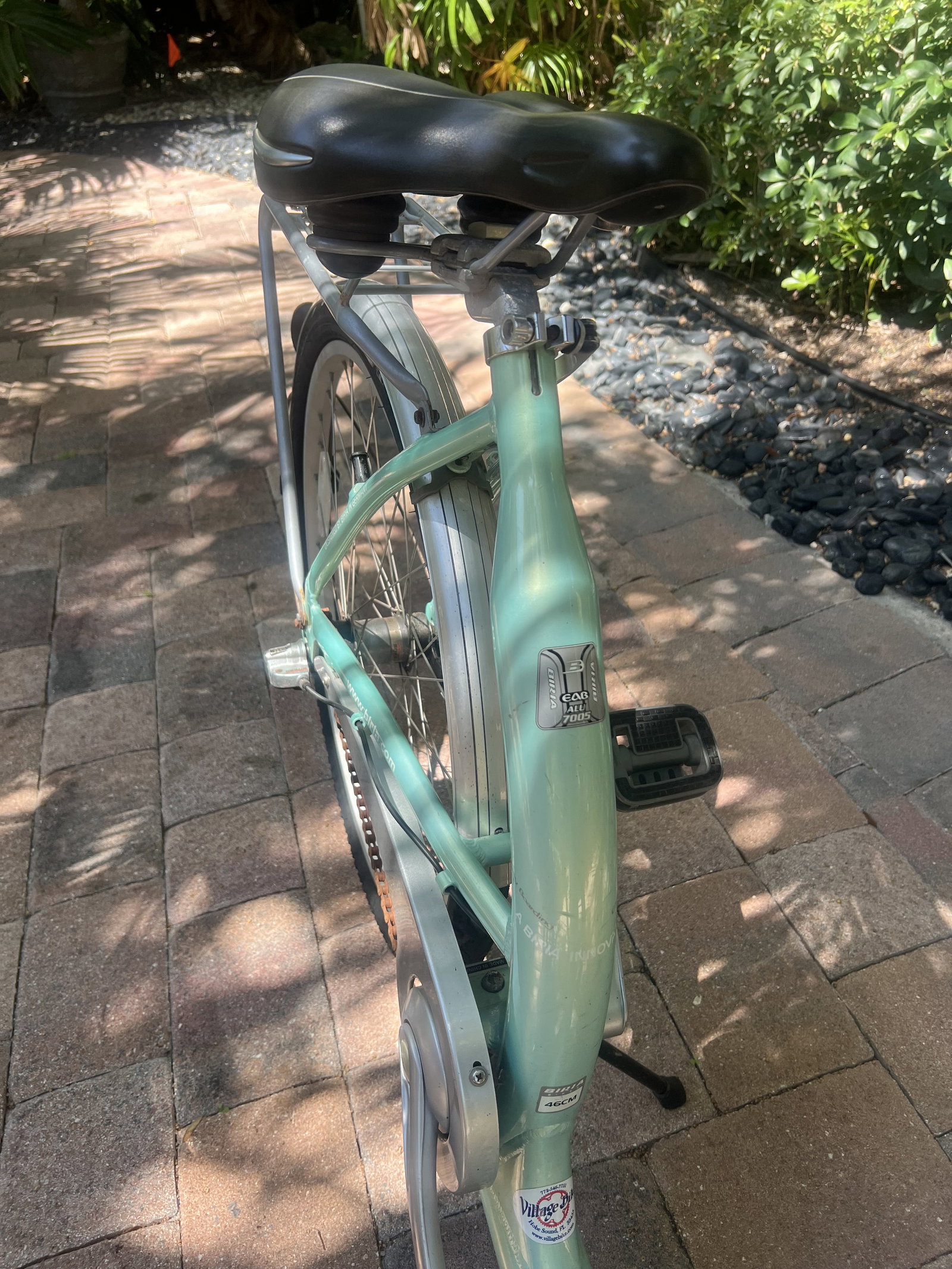 Biria Easy Boarding Bicycle Green - 4
