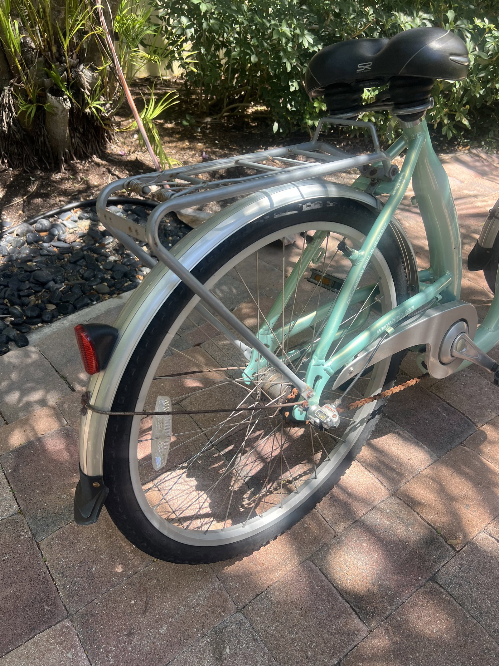 Biria Easy Boarding Bicycle Green - 5