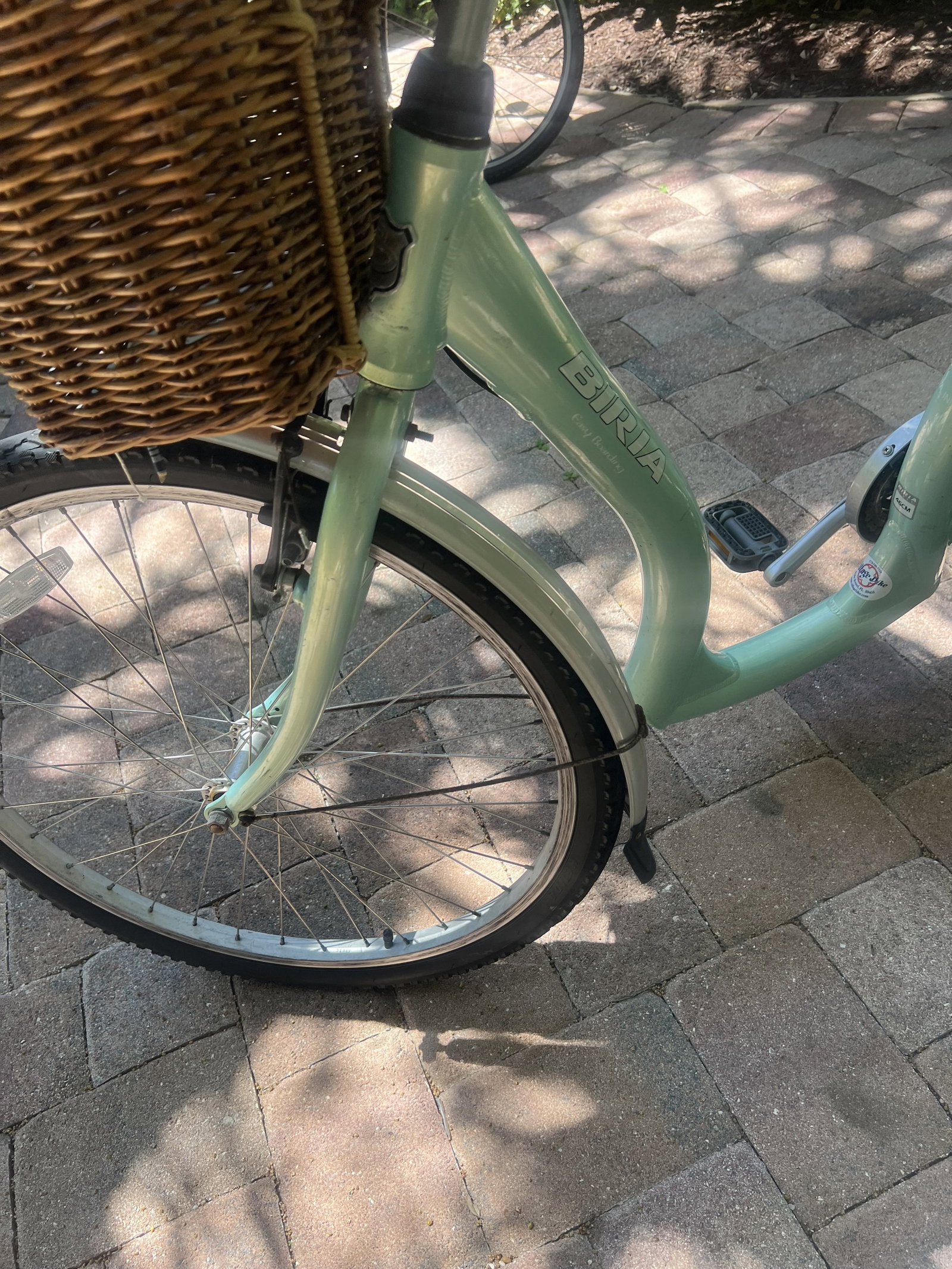 Biria Easy Boarding Bicycle Green - 9
