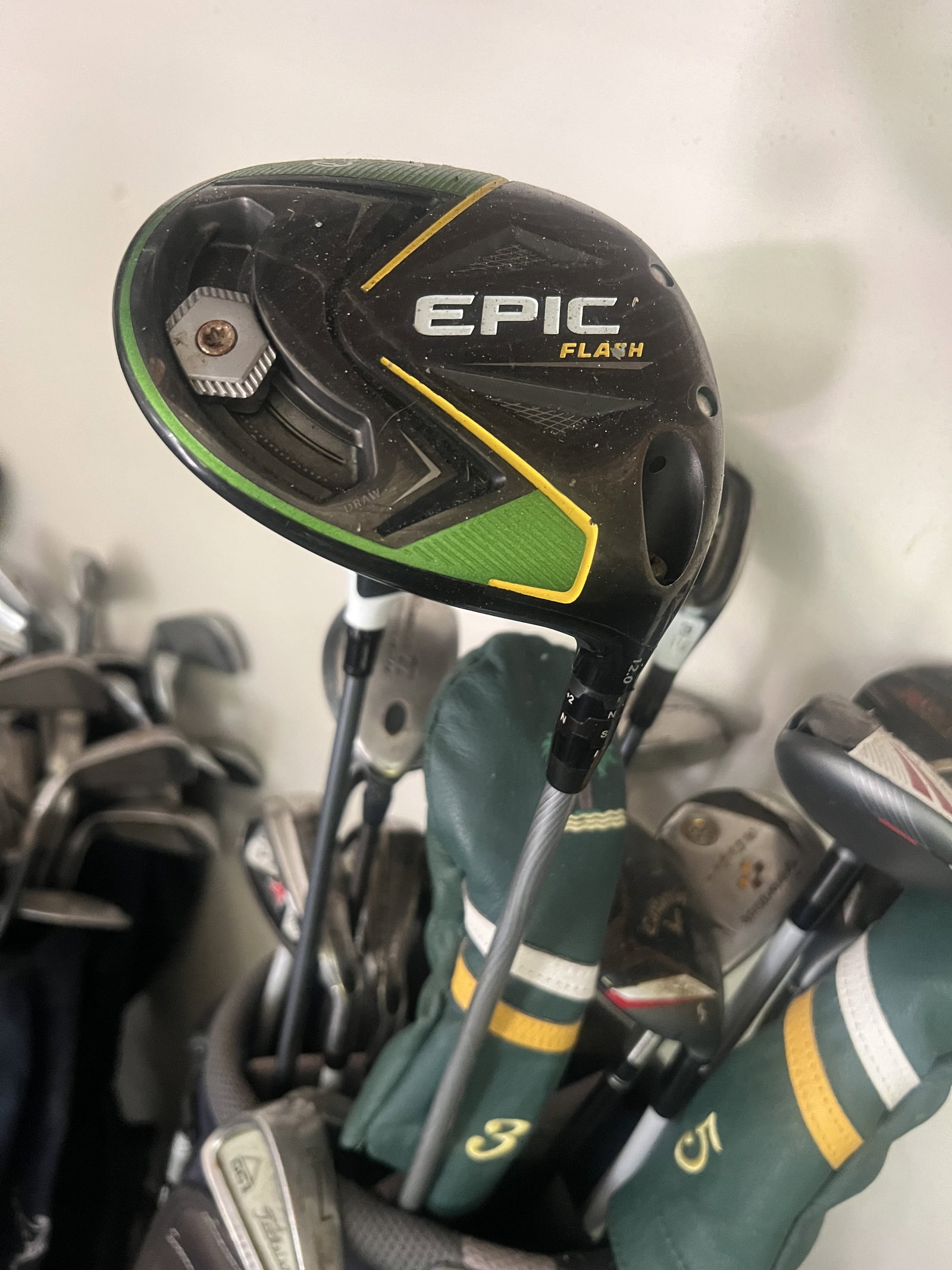 Large Lot of Golf Clubs - 2