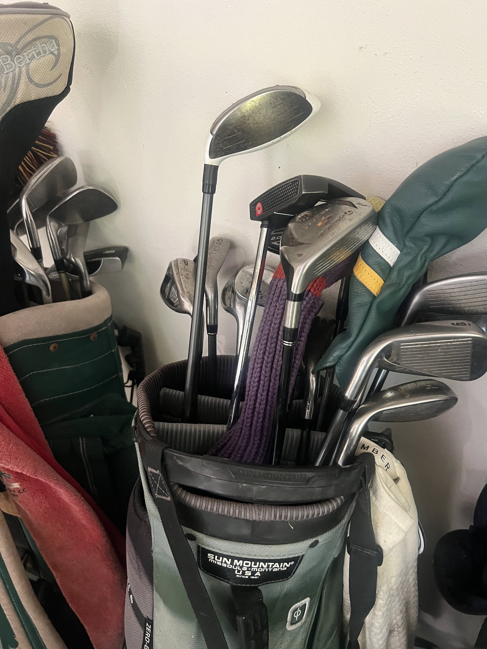 Large Lot of Golf Clubs - 5