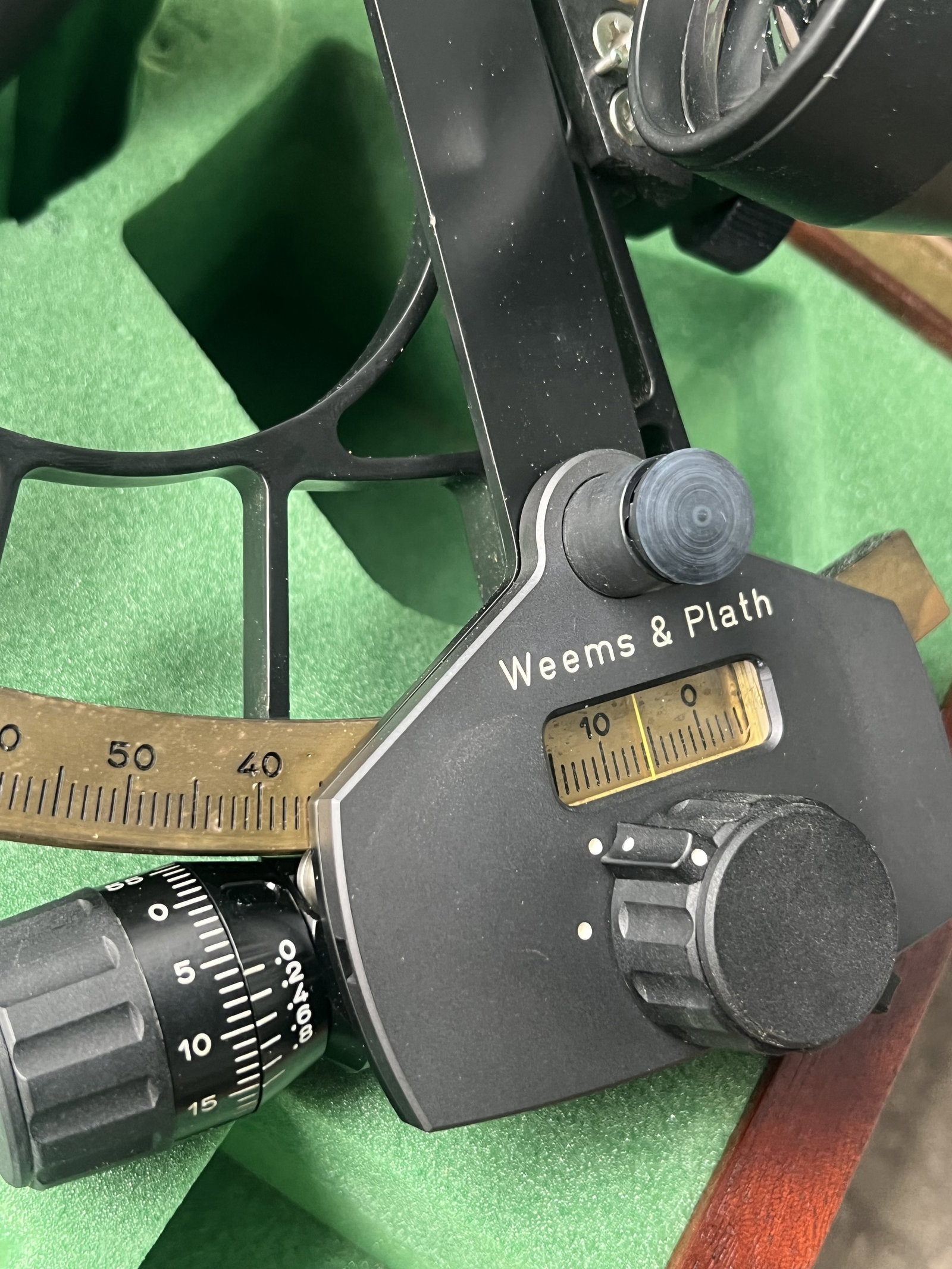 C. Plath & Weems & Plath Sextant - 7