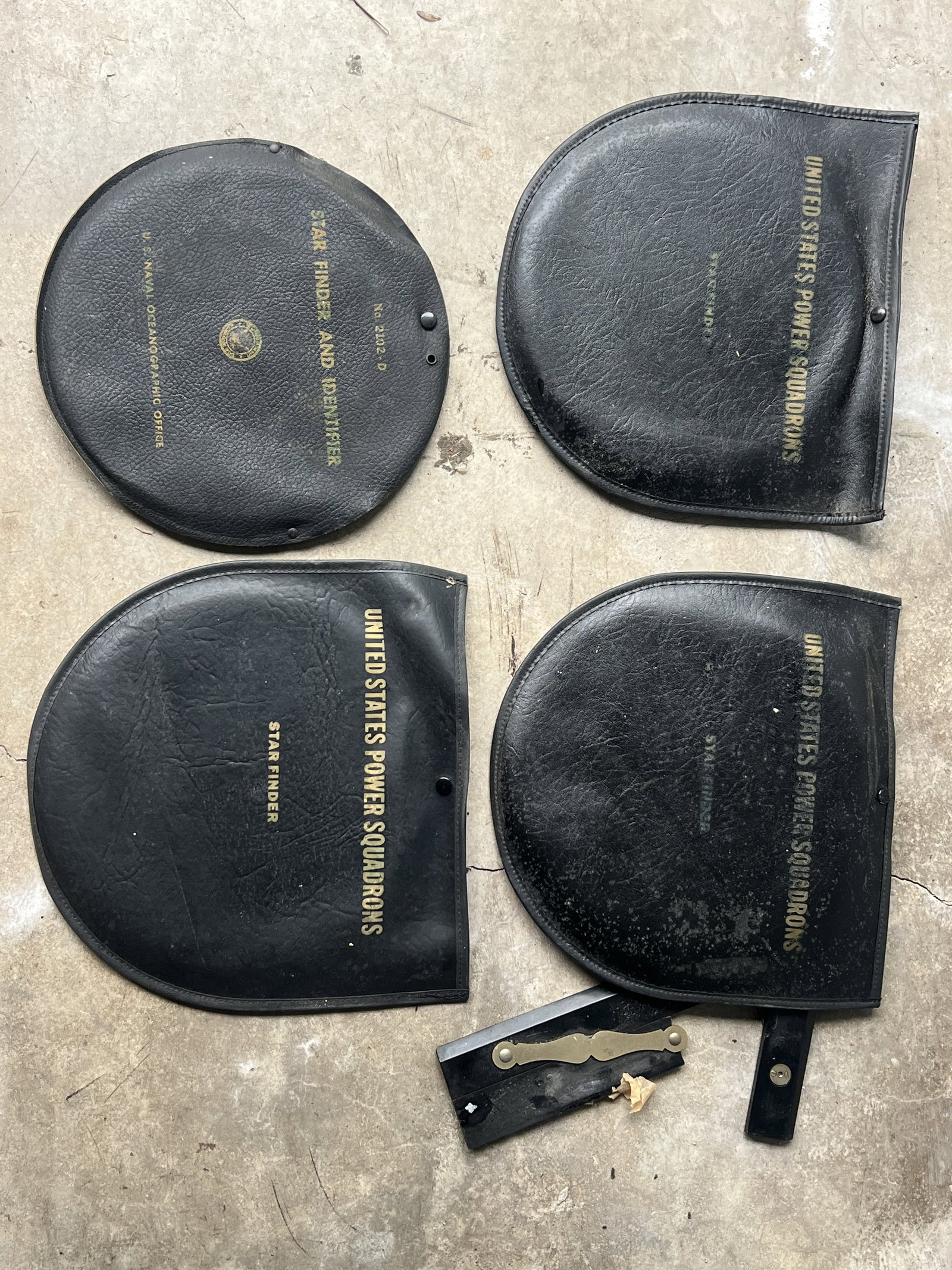 United States Power Squadrons Star Finder Grouping: Celestial navation tools, used by the US Coast Guard, in original cases. Contents are likely complete. Low Estimate: 10.00 High Estimate: 10000.00