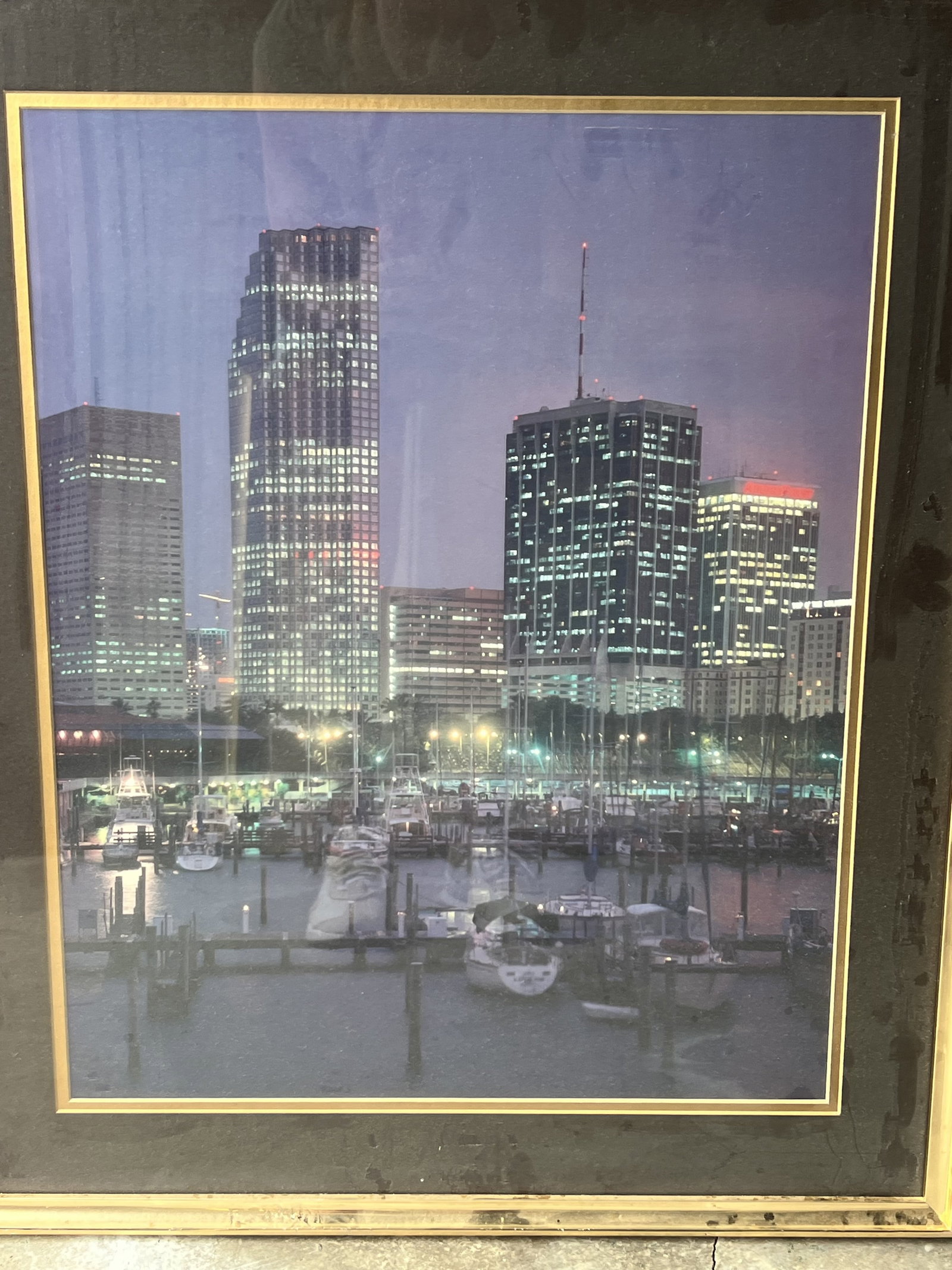 (3) Miami Skyline Photograph Prints - 2
