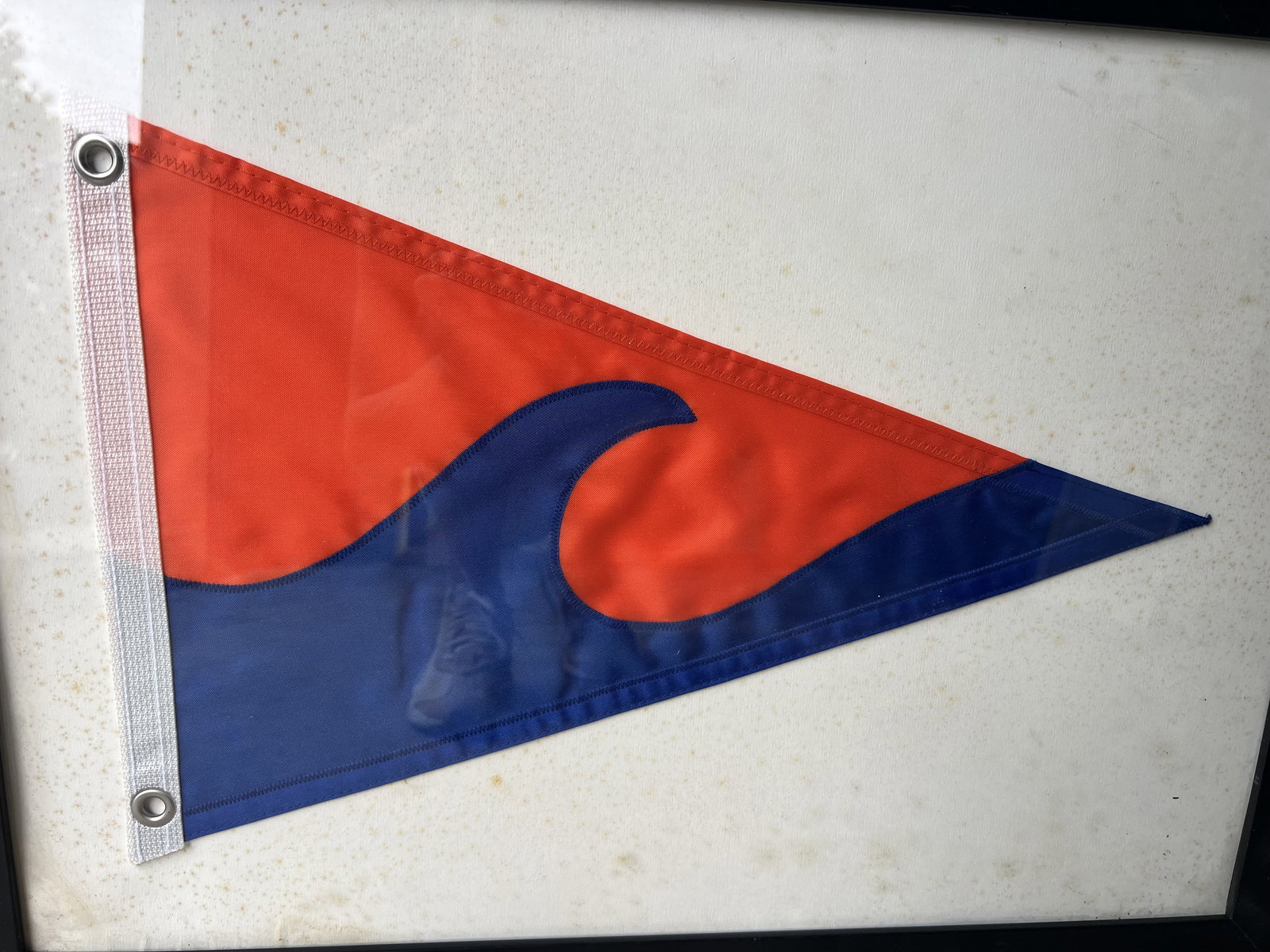 Nautical Framed Miami Yacht Club Burgee Flag - 3