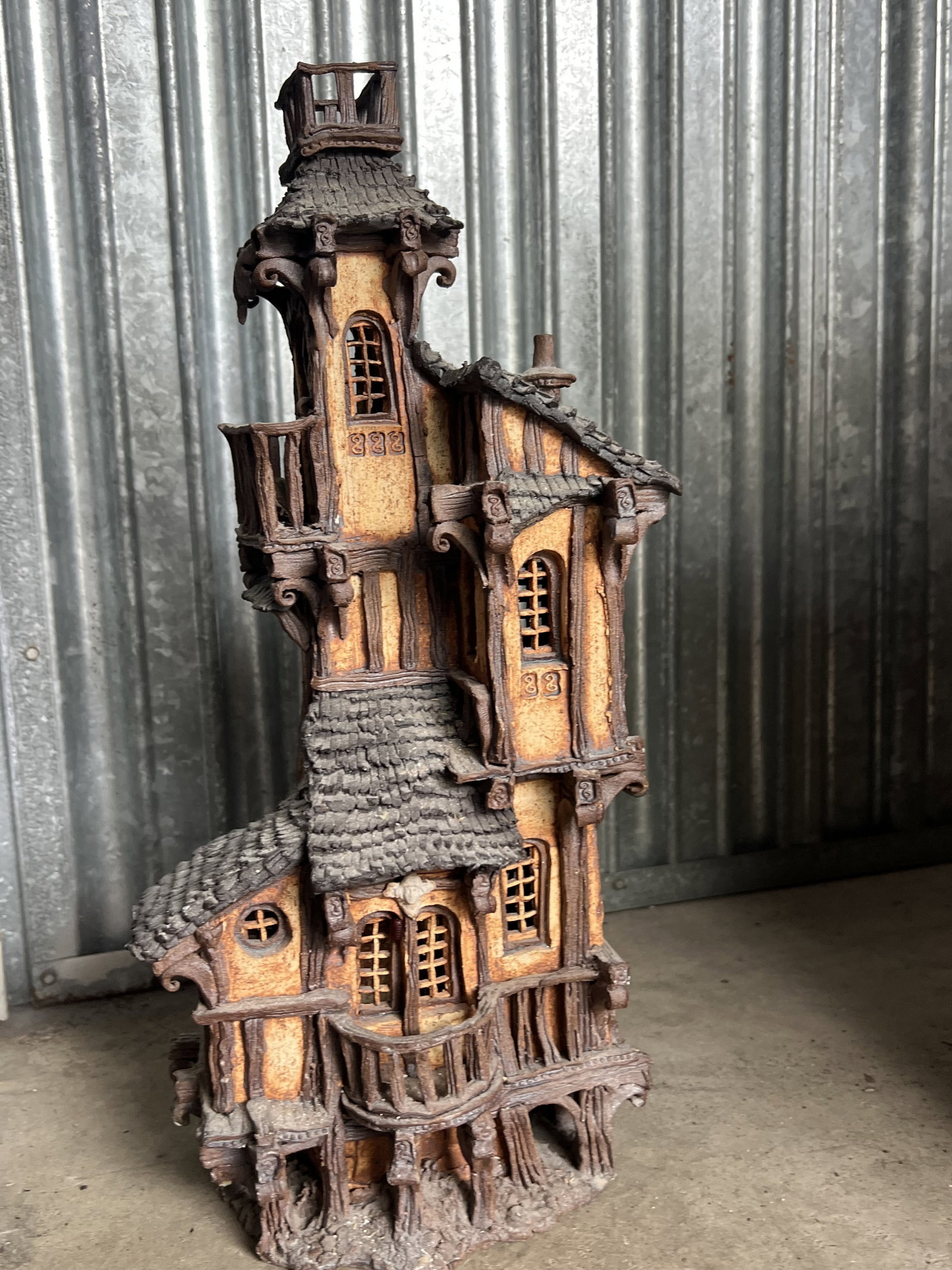 Ben Klinefelter Stoneware house - 2