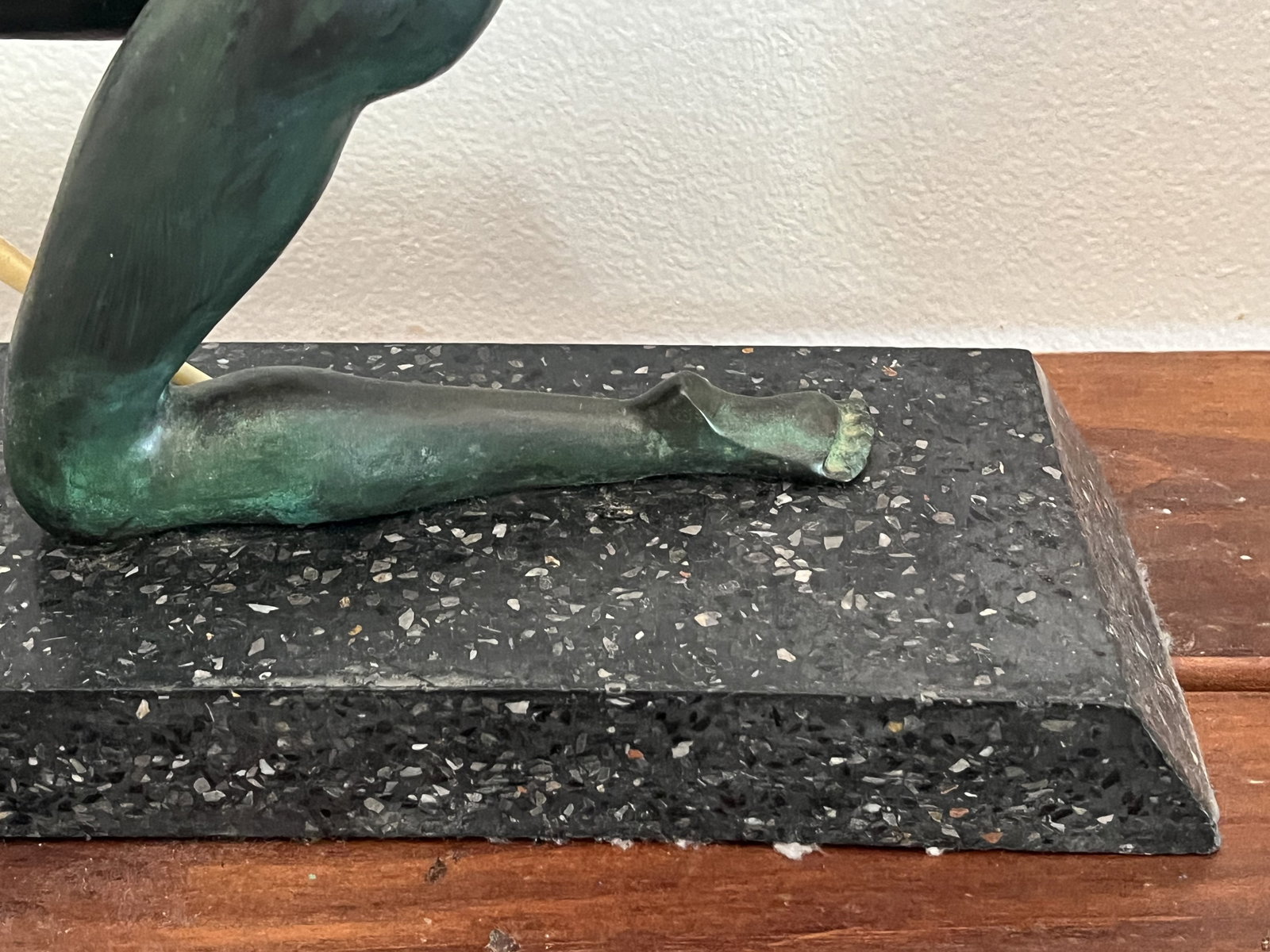 Art Deco Greek Bronze The Archer Sculpture - 10