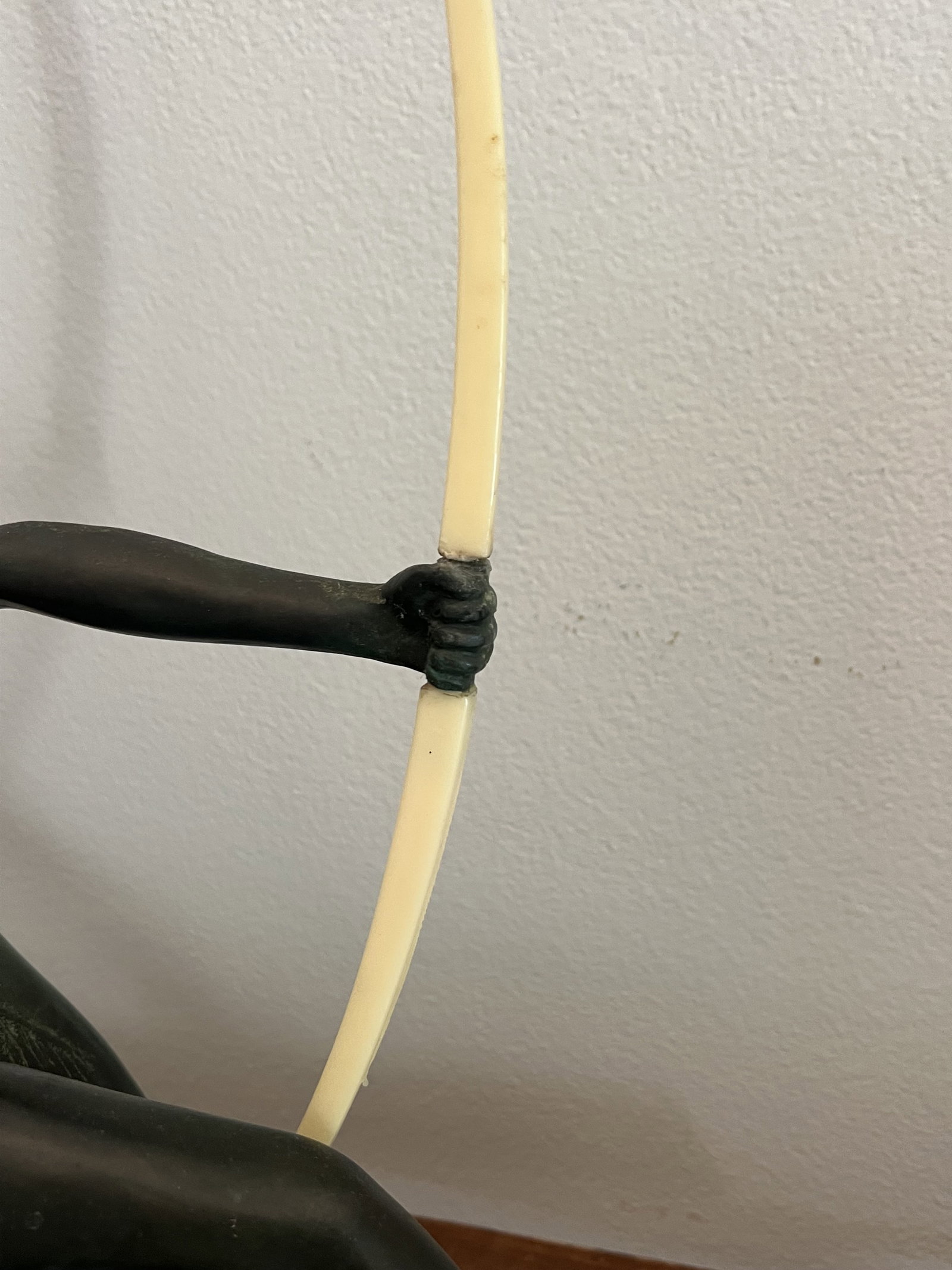 Art Deco Greek Bronze The Archer Sculpture - 5
