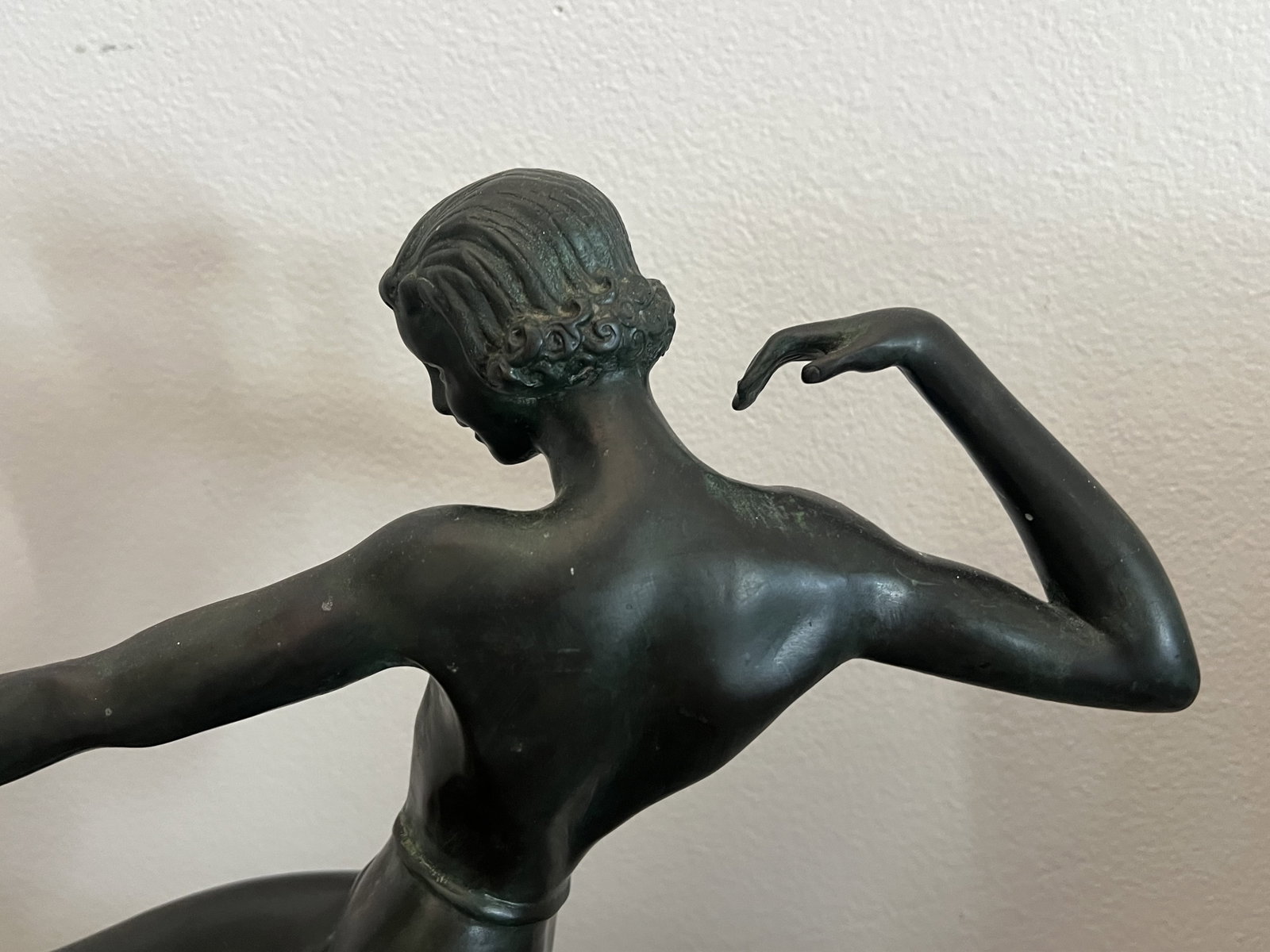Art Deco Greek Bronze The Archer Sculpture - 7