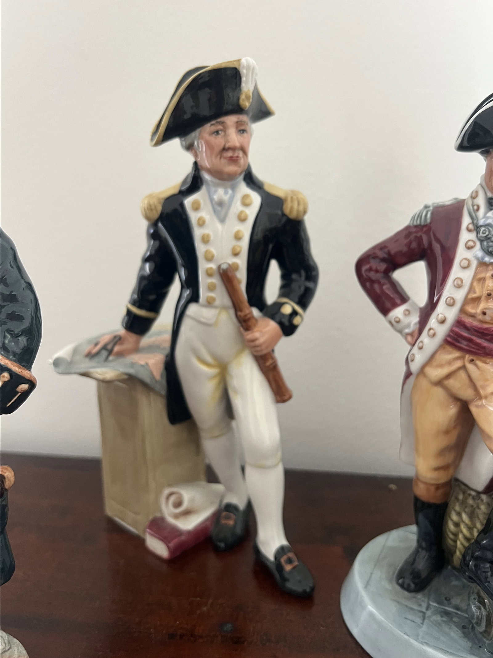 (4) Royal Doulton English Officer Figurines - 4
