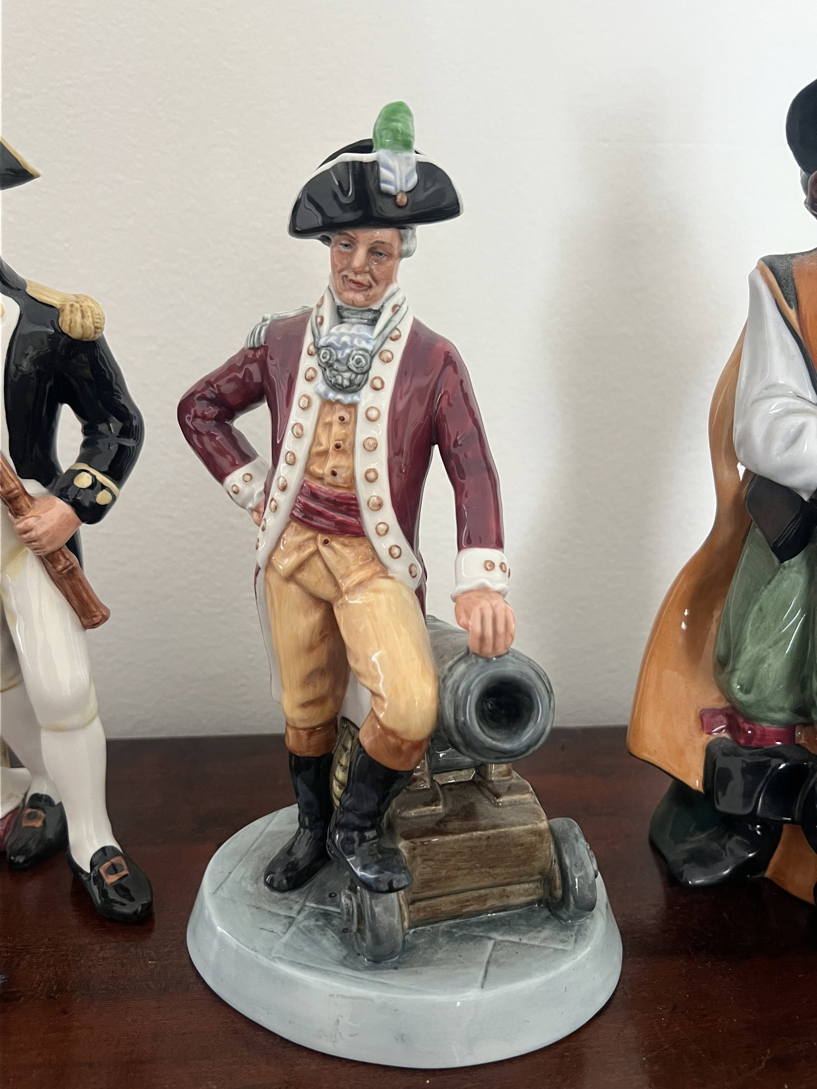 (4) Royal Doulton English Officer Figurines - 5