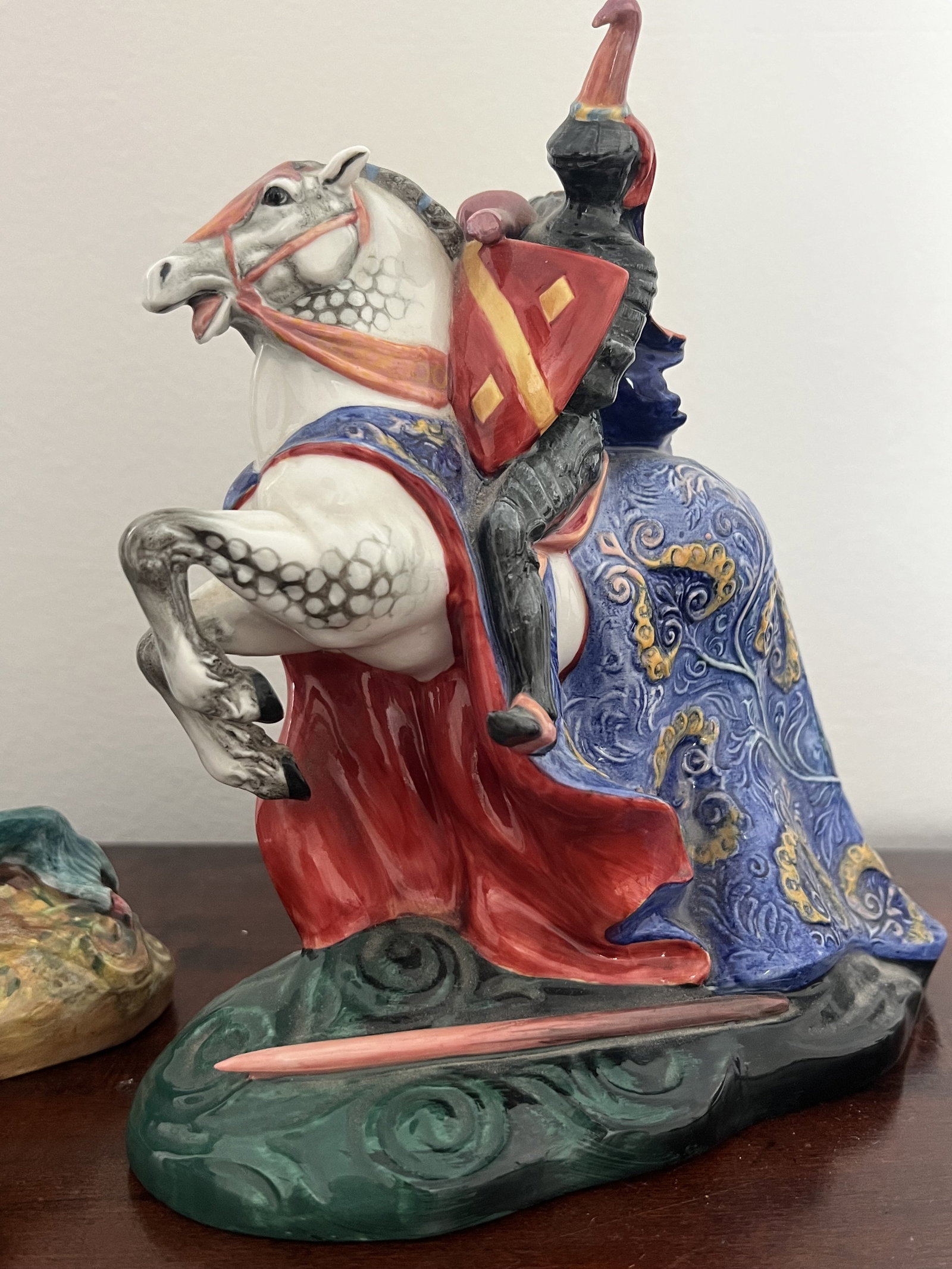 (2) Royal Doulton Knight Figurines - 3