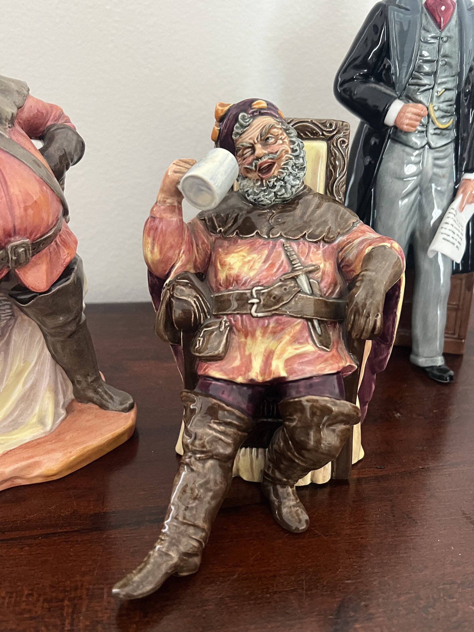 (4) Royal Doulton Man Figurines - 3
