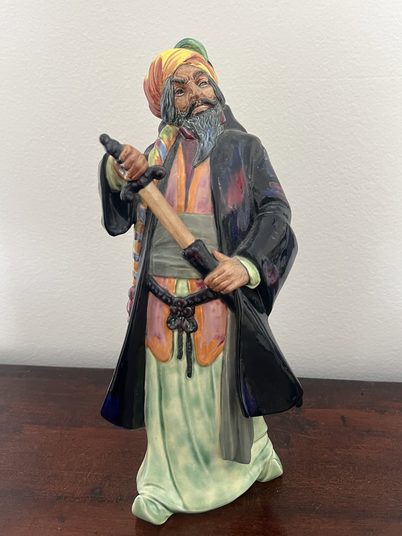 Royal Doulton Blue Beard Figurine: HN 2105. Dimensions: H 12" x W 6" Condition: Presenting well. Low Estimate: 10.00 High Estimate: 10000.00
