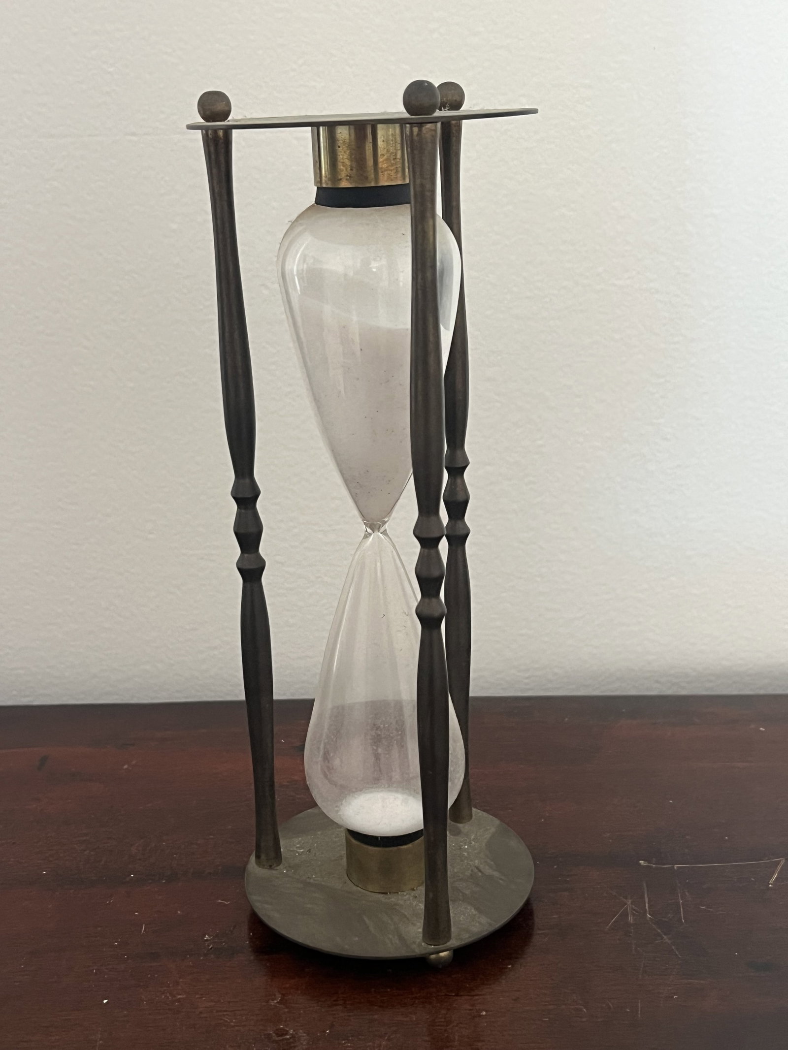 Vintage Brass Hourglass (1 of 4)