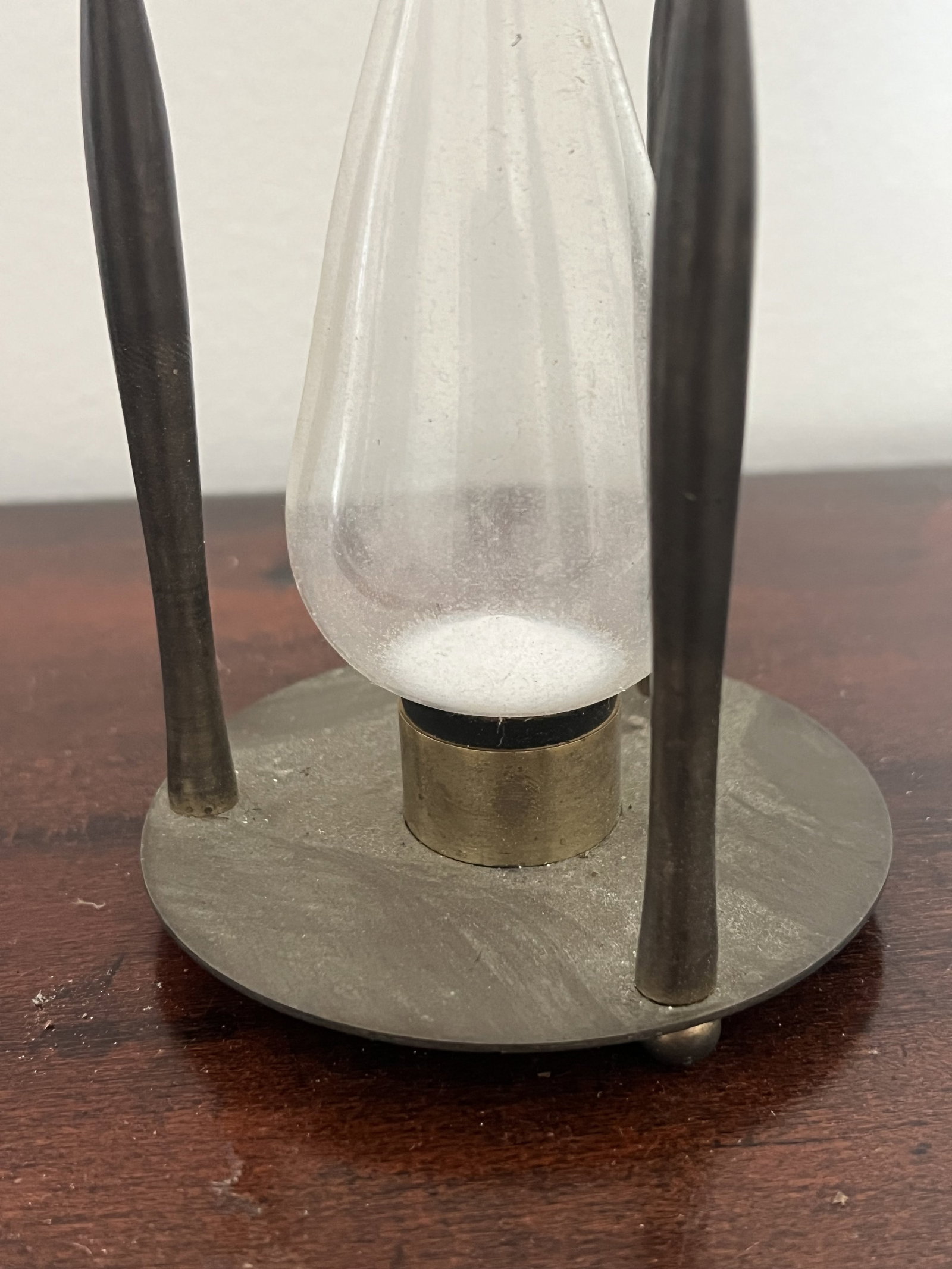Vintage Brass Hourglass - 2