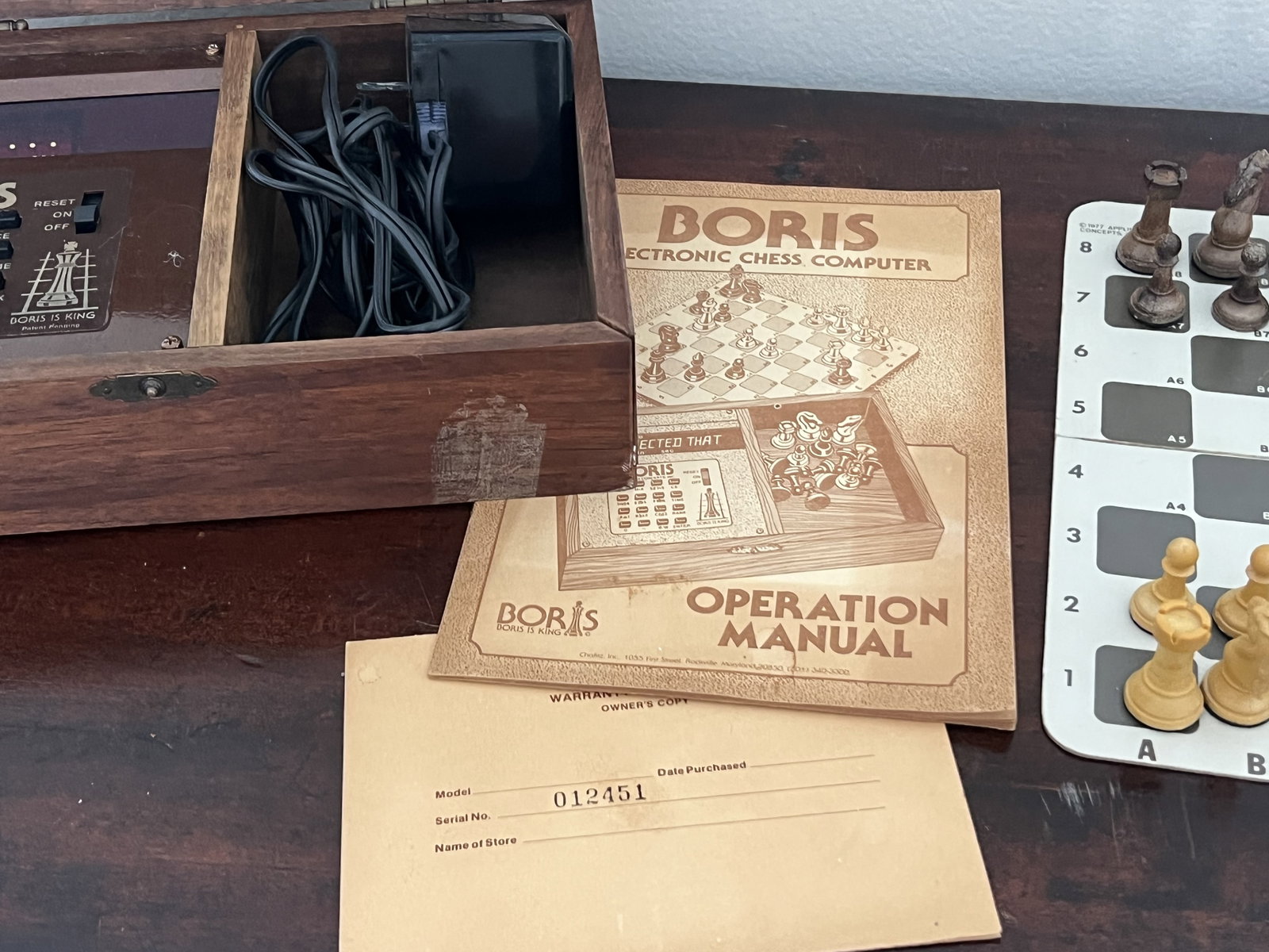 Boris Electronic Chess Computer - 3