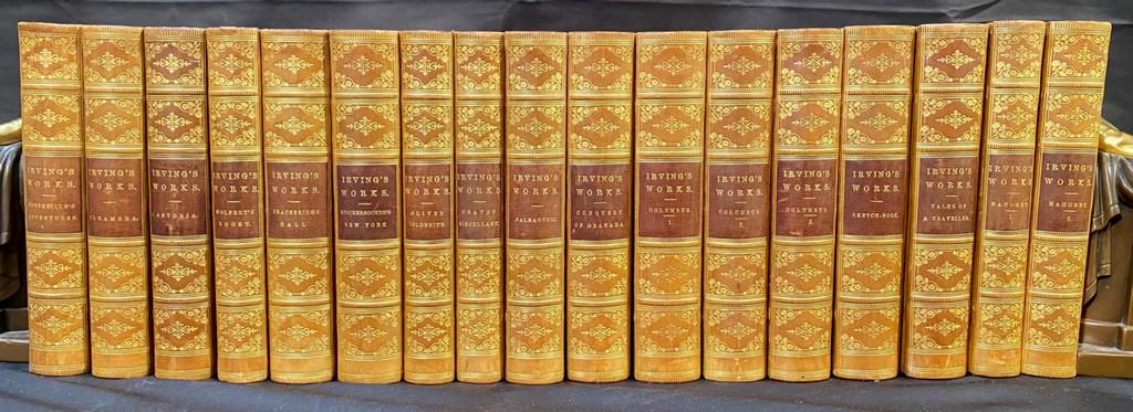 THE WORKS OF WASHINGTON IRVING, 17 VOLUMES. 1866-1875 (1 of 9)