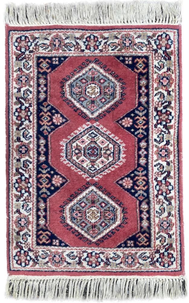 PERSIAN KAZAK HAND KNOTTED RUG, 1.6 x 2.2, 46cm x 66cm (1 of 2)