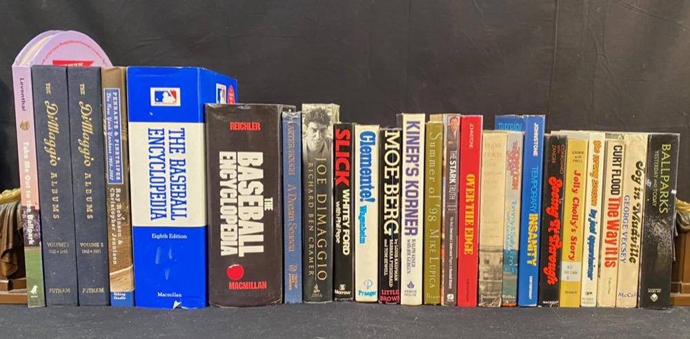 BASEBALL BOOK COLLECTION, 24 VOLUMES (1 of 8)
