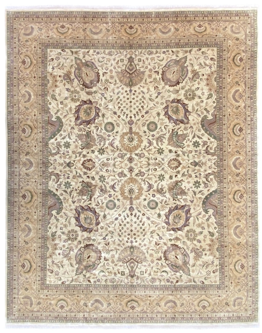 MANSION SIZED OUSHAK  HAND KNOTTED  RUG, NEW, 11.10 x 15.0 (361cm x 457cm) (1 of 6)