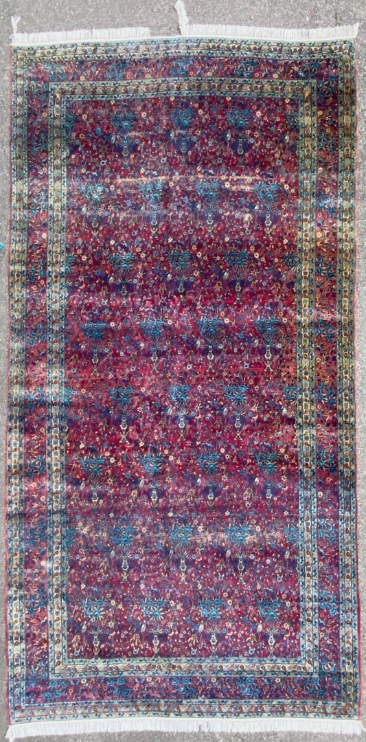 ANTIQUE PERSIAN GARDEN OF PARADISE PICTORIAL HAND KNOTTED RUG, MANSION SIZED WITH 200+ KPSI, 8.10 x (1 of 7)