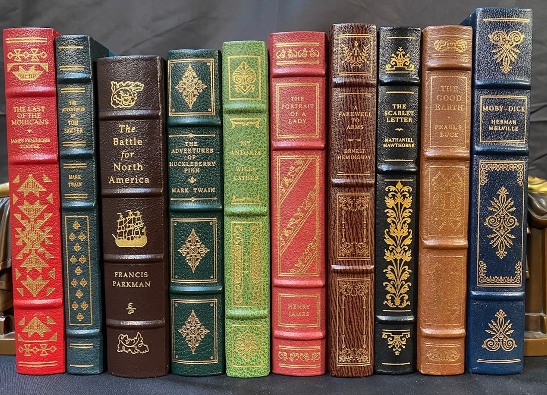 FRANKLIN LIBRARY’S BOOK SET – AMERICAN CLASSICS – 10 VOLUMES (1 of 8)