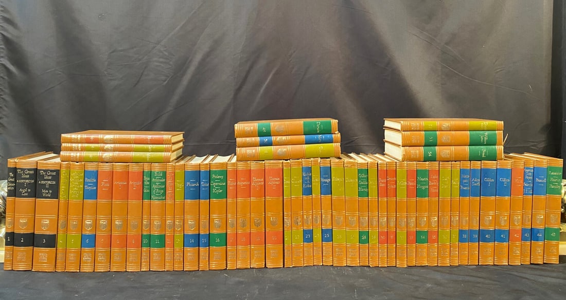 ENCYCLOPEDIA BRITANNICA GREAT BOOKS, 54 VOLUMES (1 of 8)