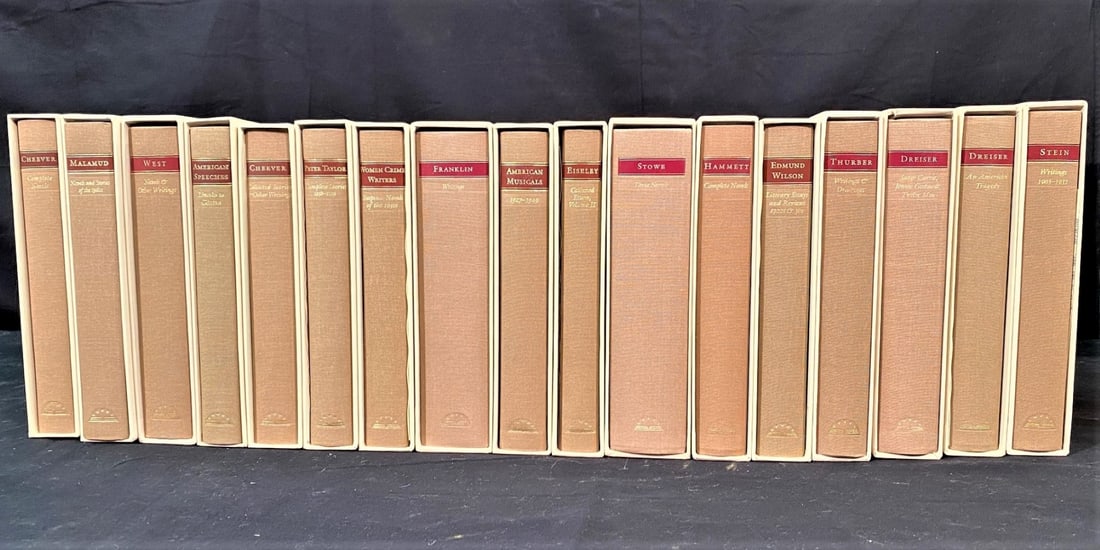LIBRARY OF AMERICA NOVELS – 17 VOLUMES (1 of 7)