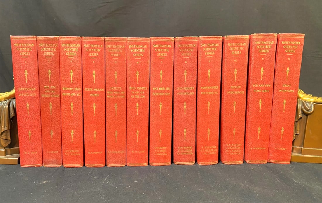 SMITHSONIAN SCEINTIFIC SERIES, THE PATRONS EDITION, 1934 – 12 VOLUMES (1 of 9)