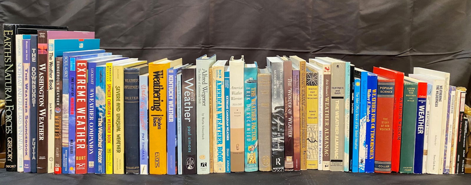WEATHER BOOK COLLECTION – 52 VOLUMES (1 of 6)