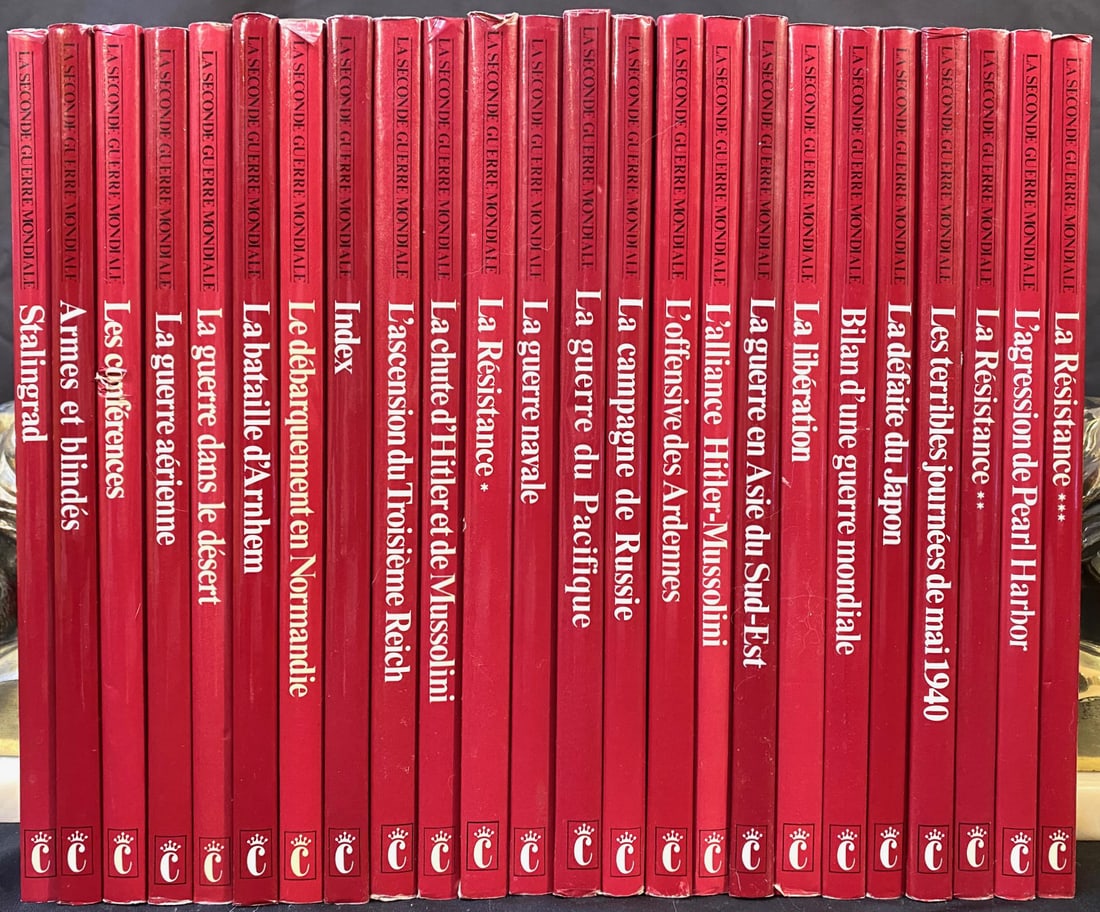 LA SECONDE GUERRE MONDIALE, 24 VOLUMES (1 of 5)