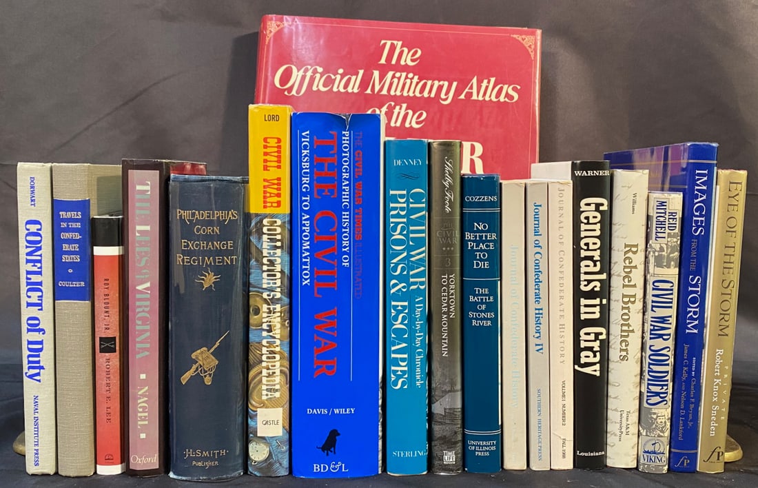 CIVIL WAR BOOK SET, 19 VOLUMES (1 of 4)