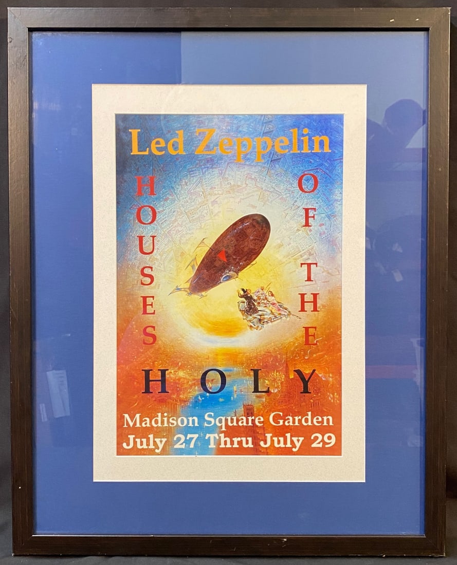 LED ZEPPELIN CONCERT POSTER, 21.5IN x 27.5IN (55cm x 70cm) (1 of 3)
