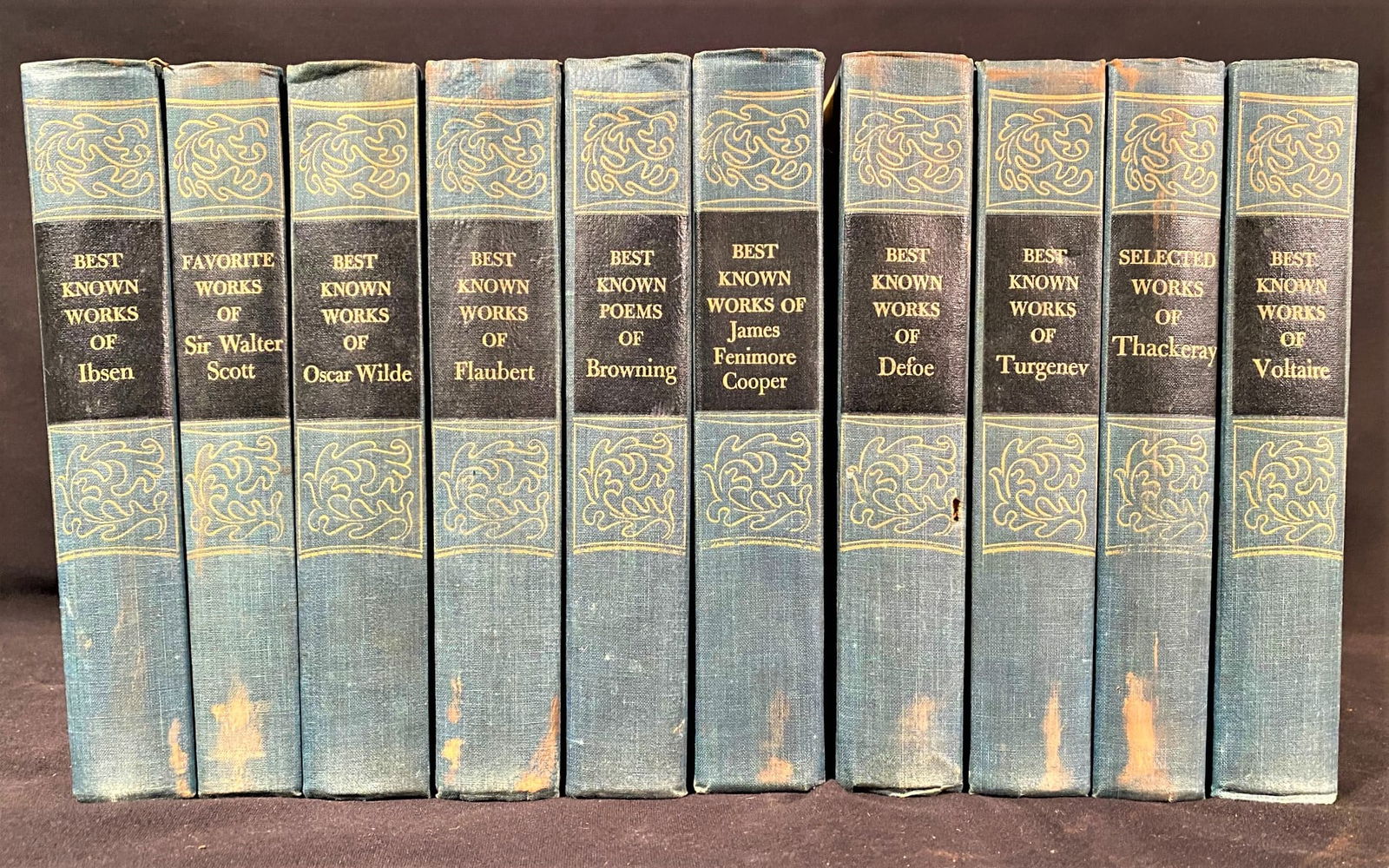 BEST KNOWN WORKS BY NELSON DOUBLEDAY INC – 10 VOLUMES – 1930s (1 of 4)