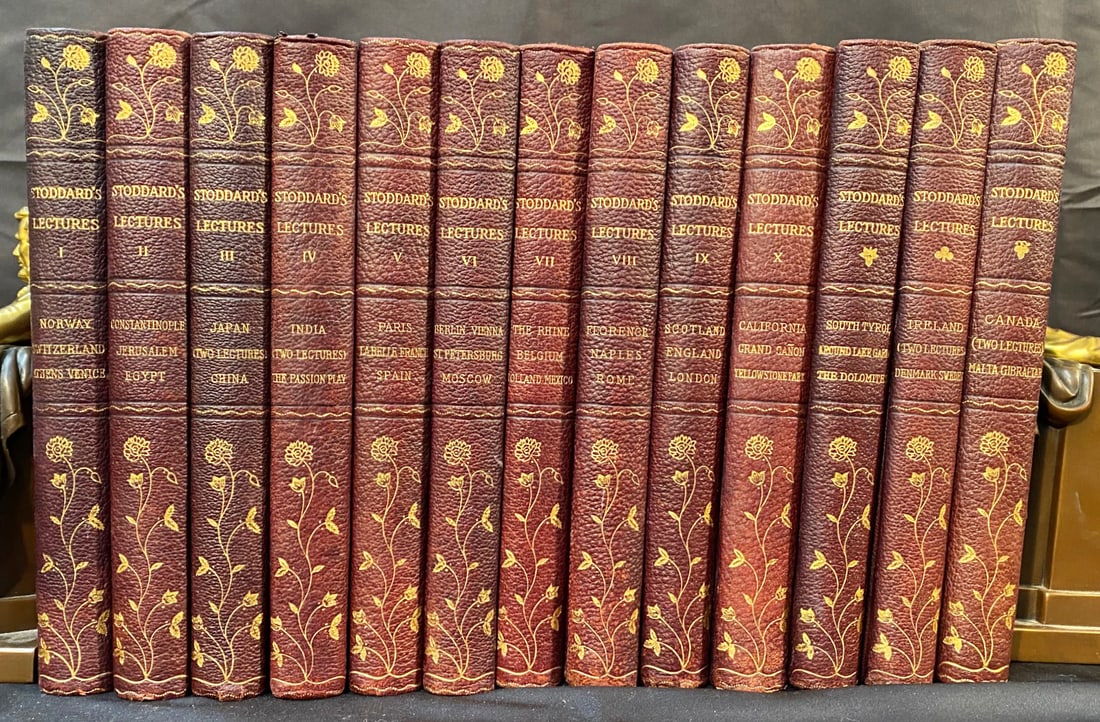STODDARDS LECTURES – 13 VOLUMES - 1906 (1 of 7)