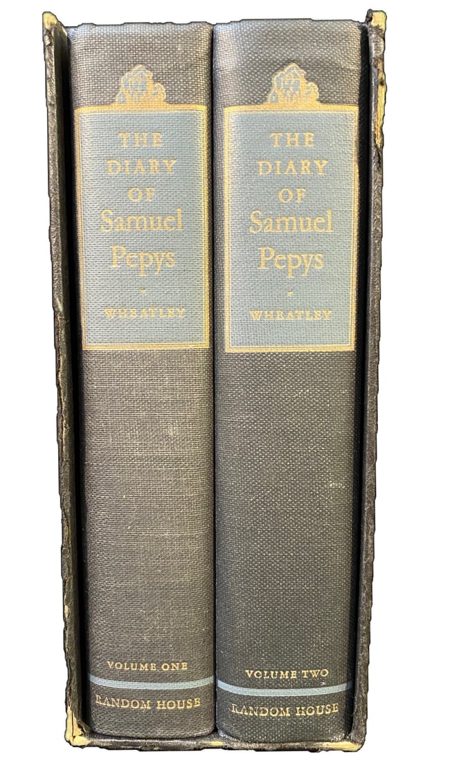 THE DIARY OF SAMUEL PEPYS, 2 VOLUME BOX SET (1 of 6)
