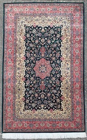 TABRIZ HAND KNOTTED RUG WITH 250+ KPSI, 6.2 x 9.9 (188cm x 297cm)